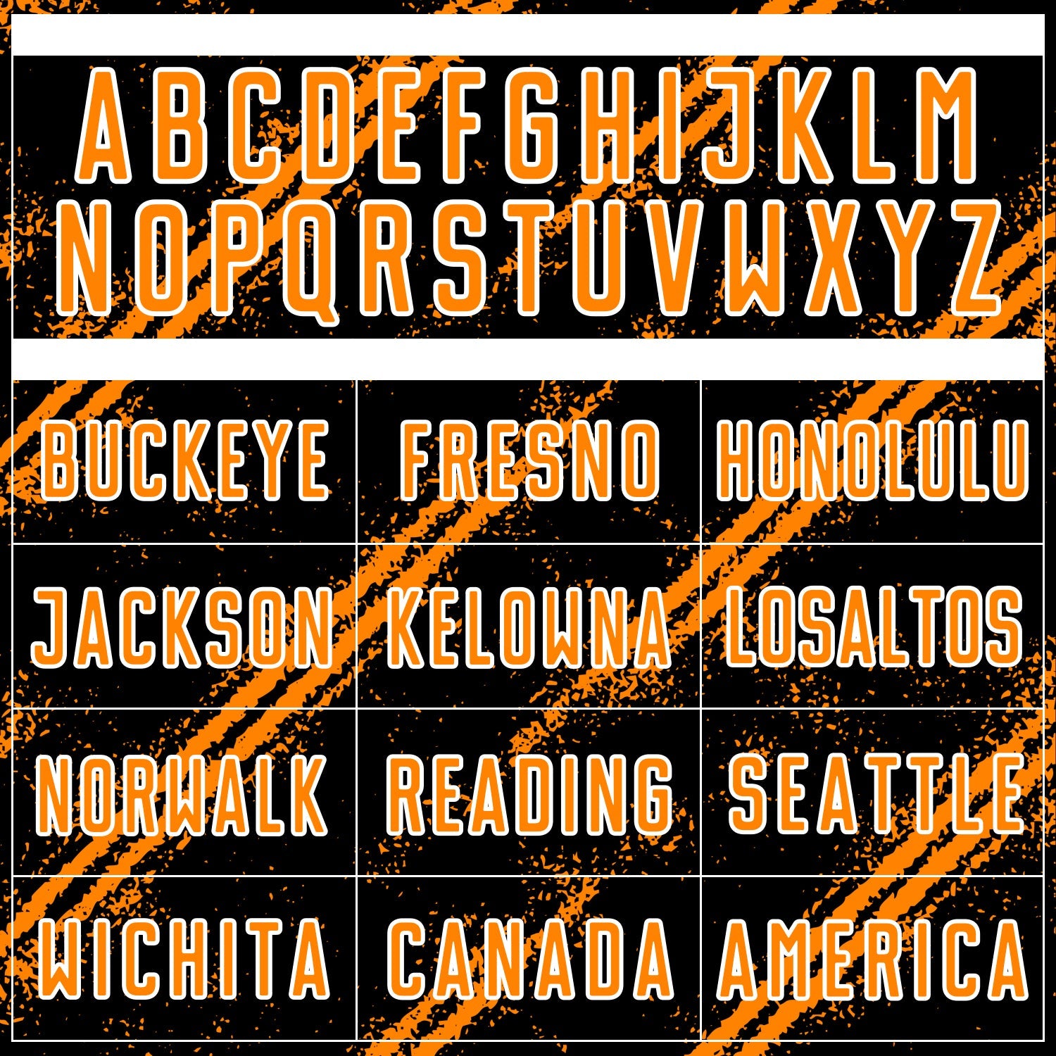 Custom Black Bay Orange-White Abstract Fragment Art Splash Sublimation Soccer Uniform Jersey view 5