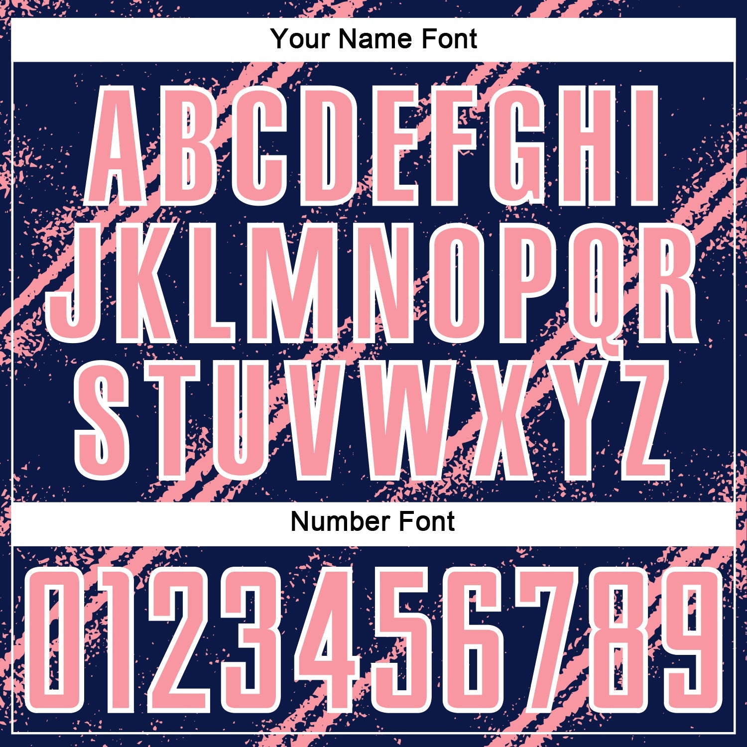 Custom Navy Medium Pink-White Abstract Fragment Art Splash Sublimation Soccer Uniform Jersey view 6