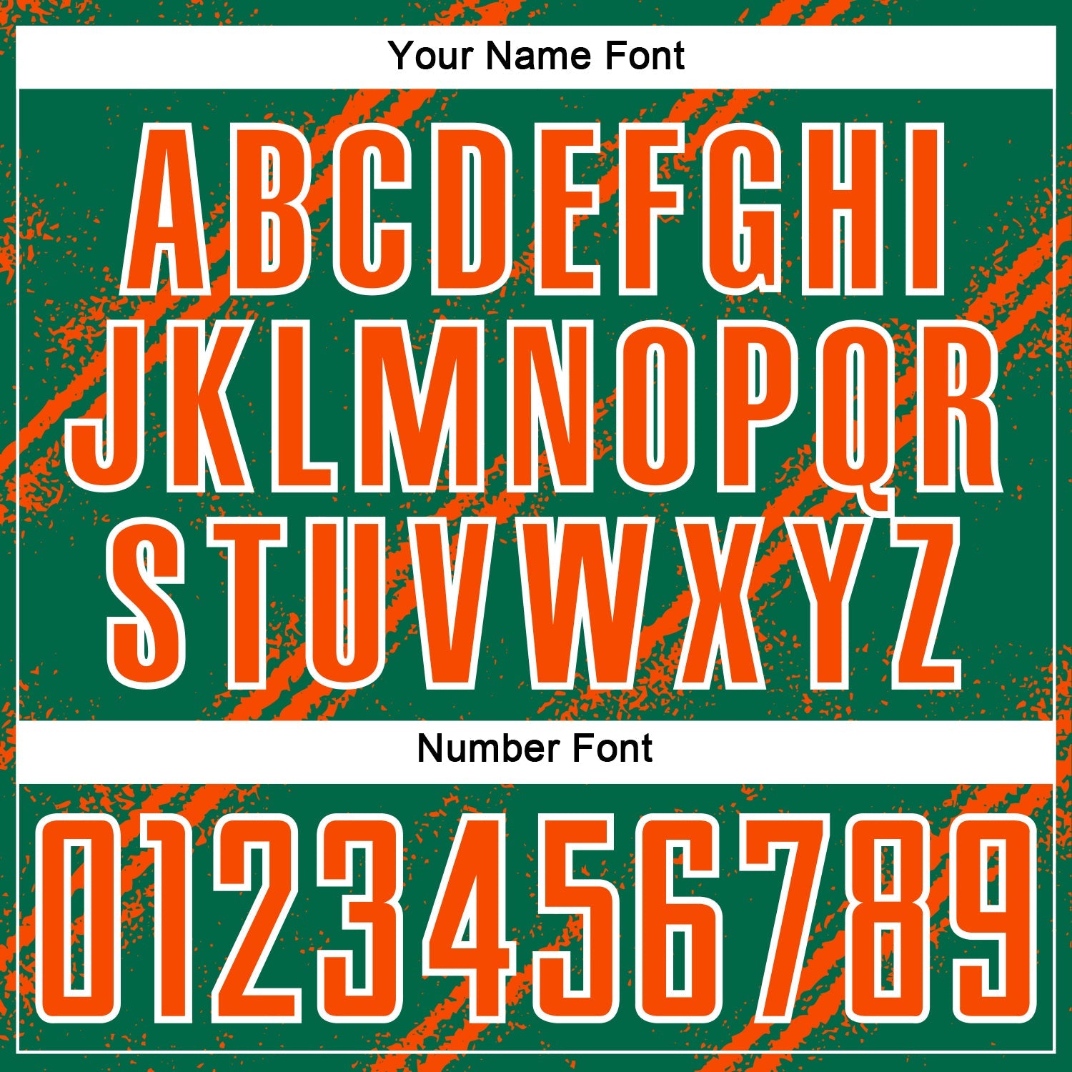 Custom Kelly Green Orange-White Abstract Fragment Art Splash Sublimation Soccer Uniform Jersey view 6
