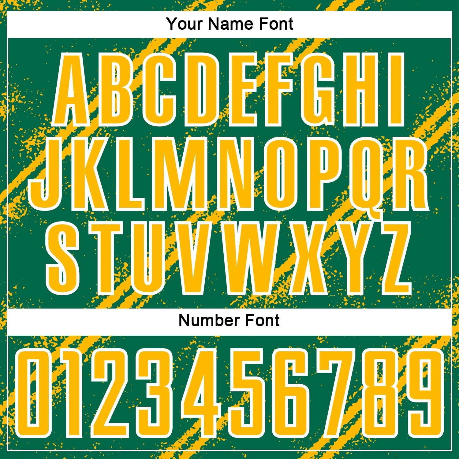 Custom Kelly Green Gold-White Abstract Fragment Art Splash Sublimation Soccer Uniform Jersey view 6