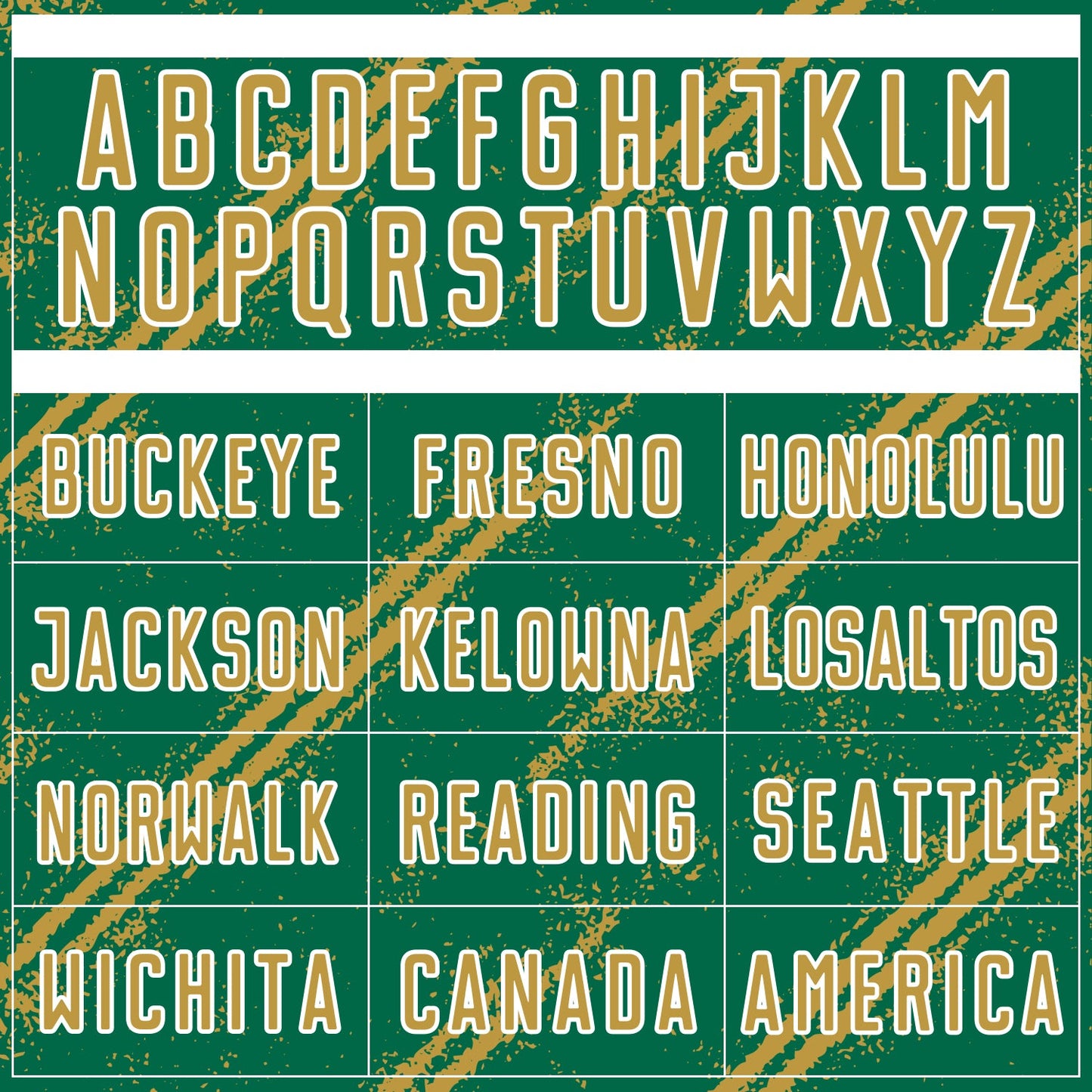Custom Kelly Green Old Gold-White Abstract Fragment Art Splash Sublimation Soccer Uniform Jersey view 5