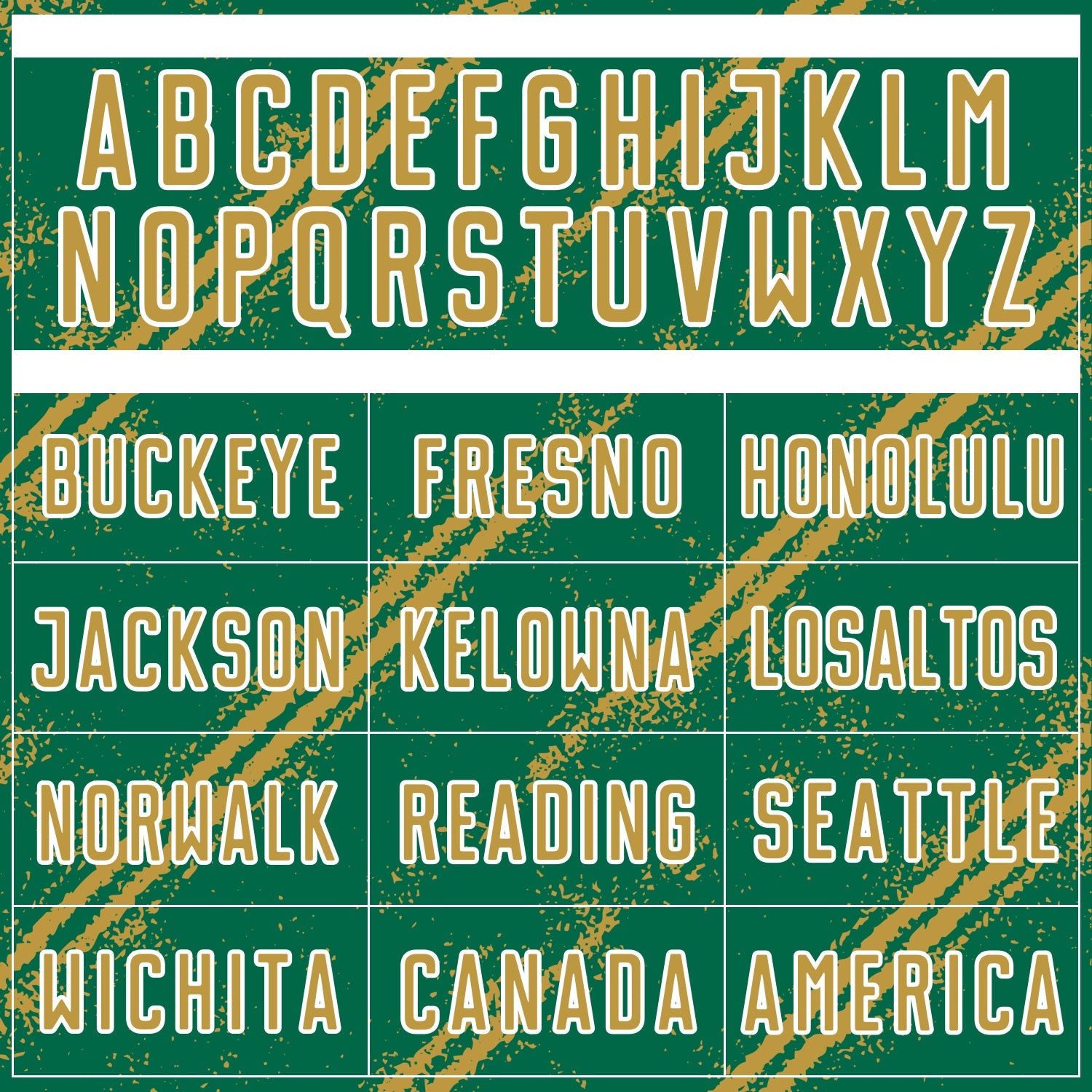 Custom Kelly Green Old Gold-White Abstract Fragment Art Splash Sublimation Soccer Uniform Jersey view 5