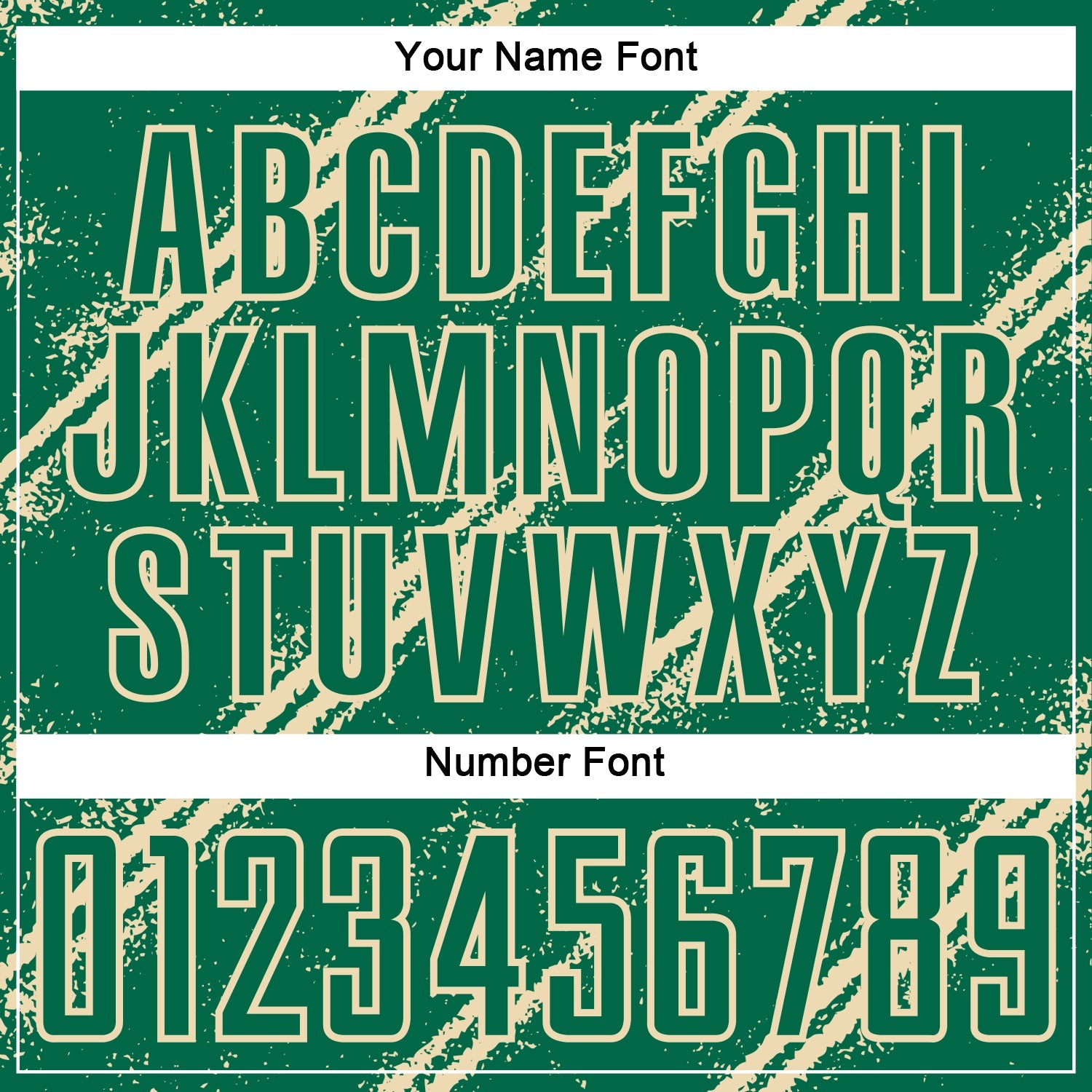 Custom Kelly Green Cream Abstract Fragment Art Splash Sublimation Soccer Uniform Jersey view 6