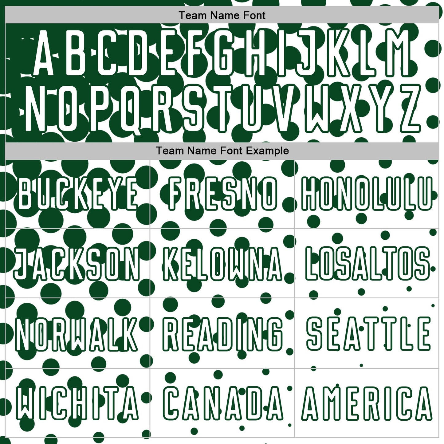 Custom White Green Modern Polka Dot Sublimation Soccer Uniform Jersey view 5