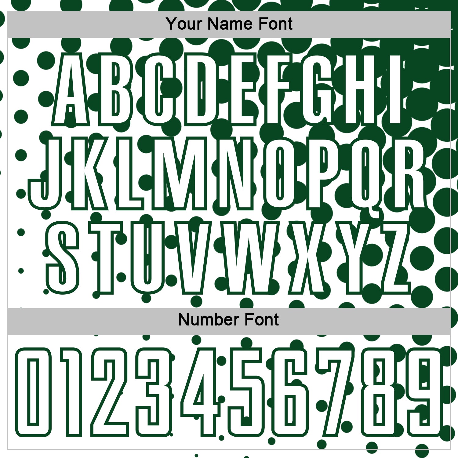 Custom White Green Modern Polka Dot Sublimation Soccer Uniform Jersey view 6