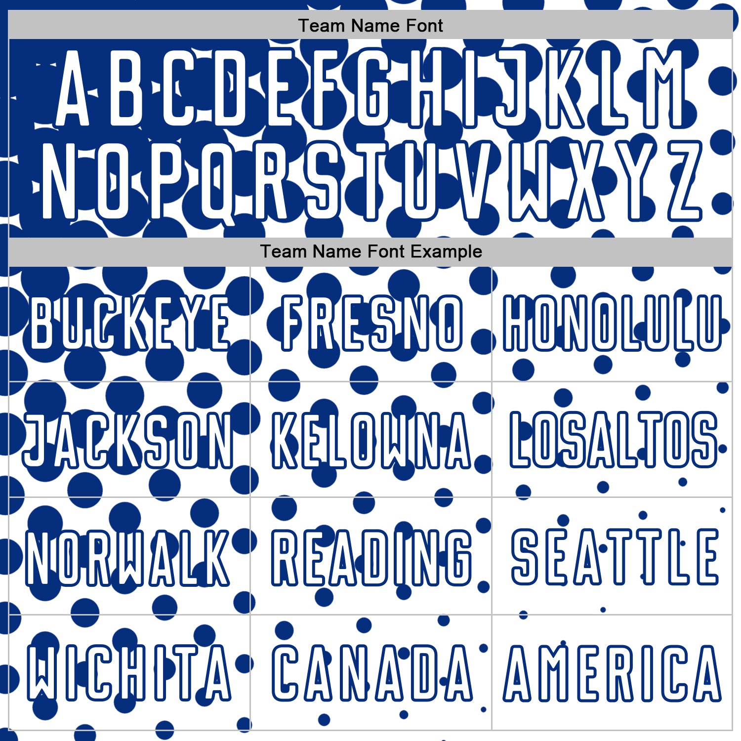 Custom White Royal Modern Polka Dot Sublimation Soccer Uniform Jersey view 5