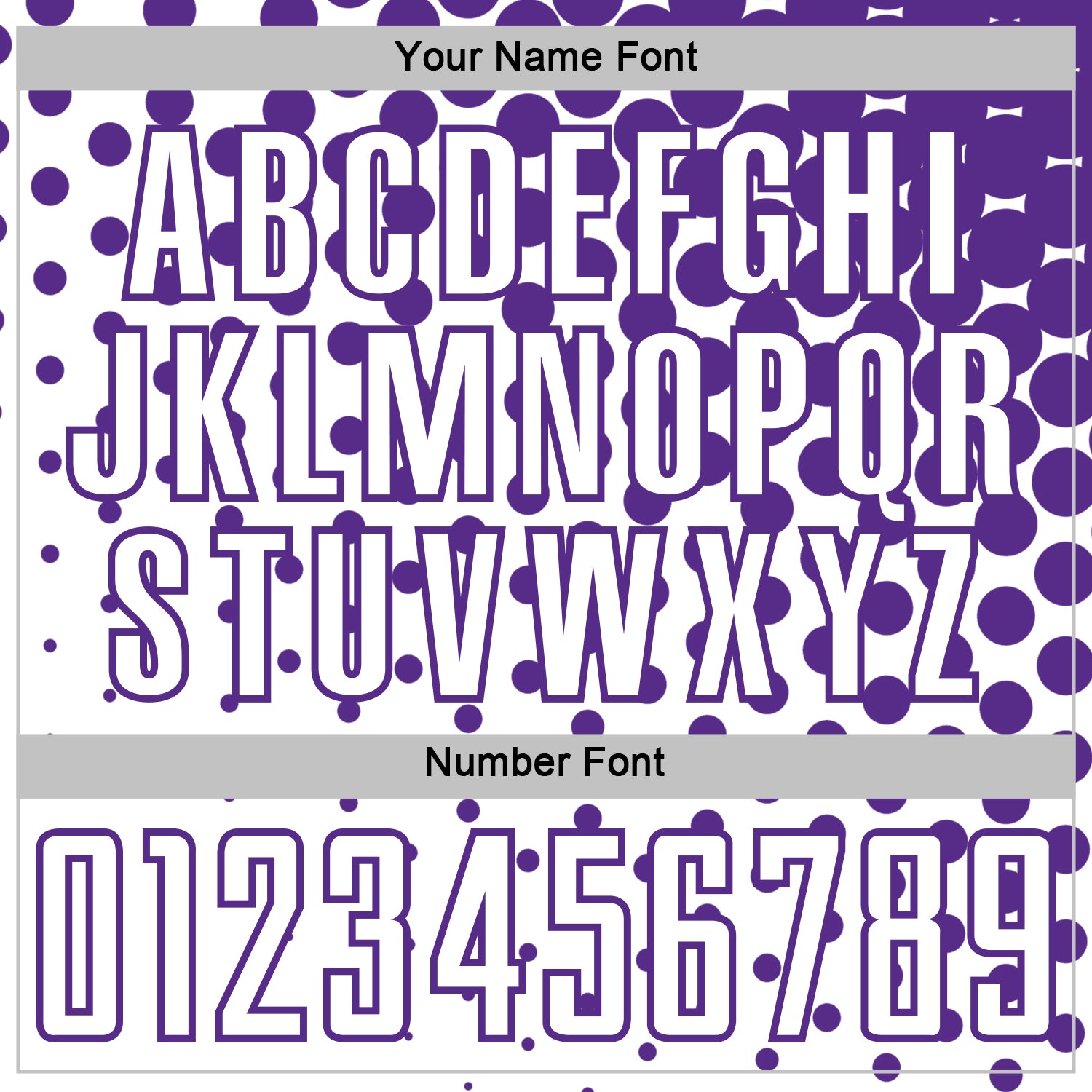 Custom White Purple Modern Polka Dot Sublimation Soccer Uniform Jersey view 6