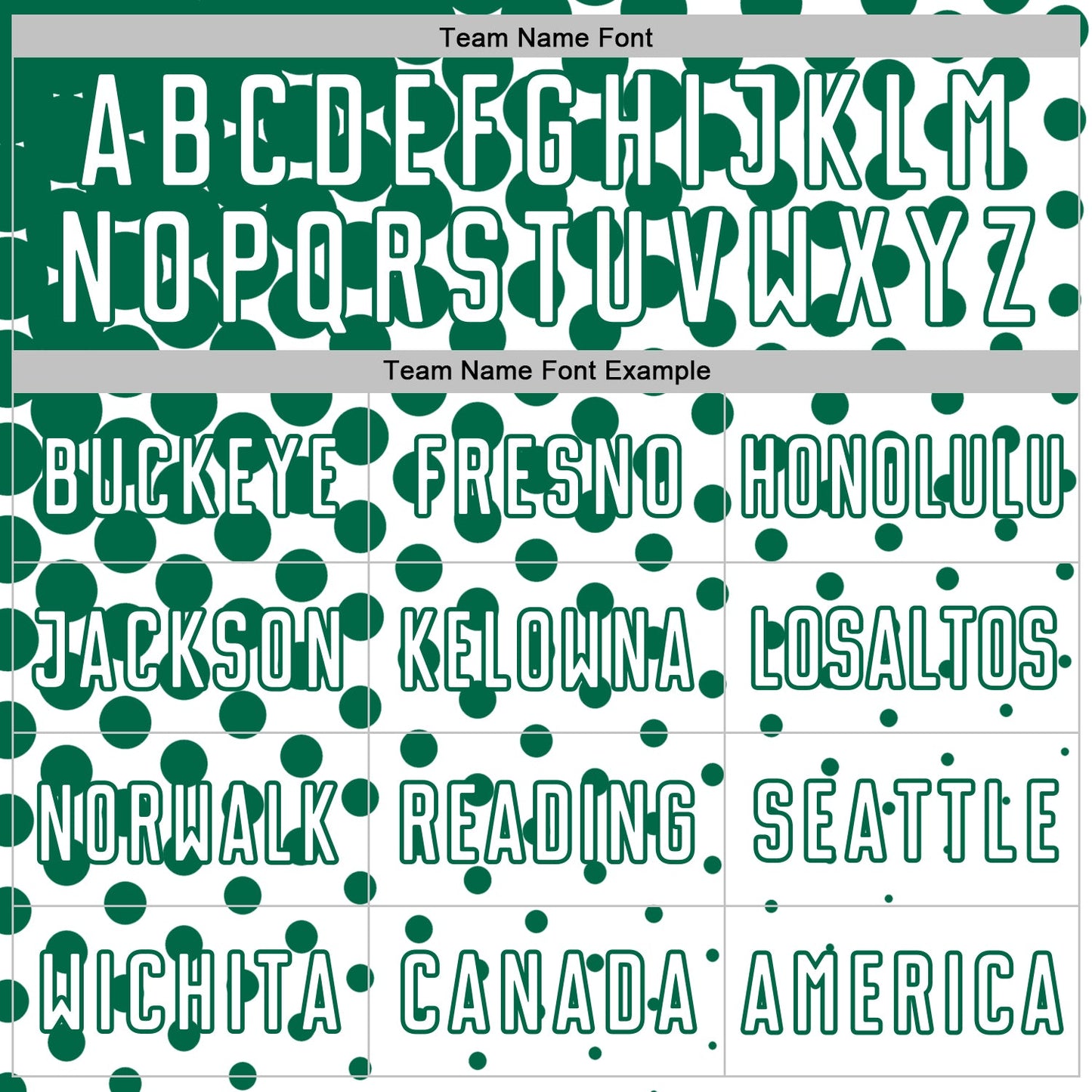 Custom White Kelly Green Modern Polka Dot Sublimation Soccer Uniform Jersey view 5