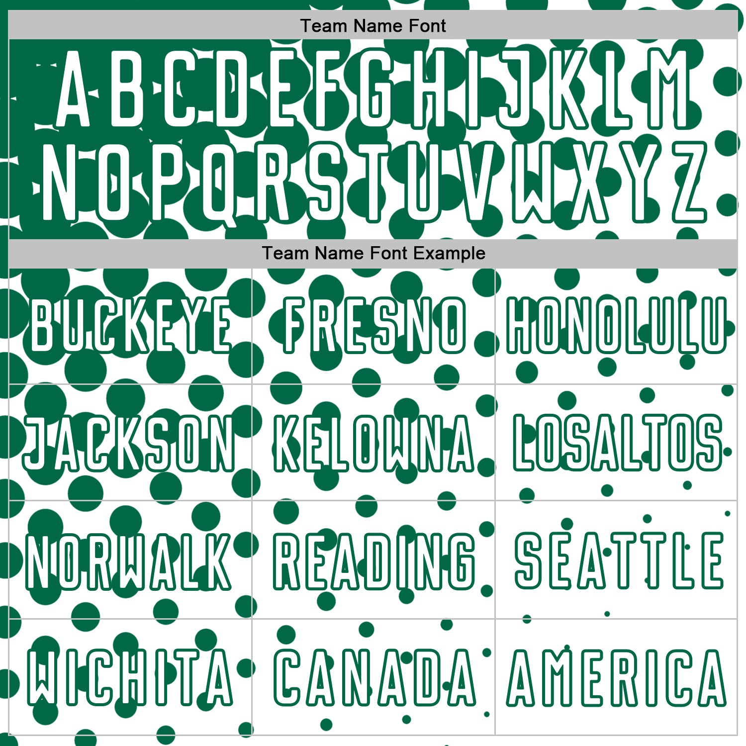 Custom White Kelly Green Modern Polka Dot Sublimation Soccer Uniform Jersey view 5