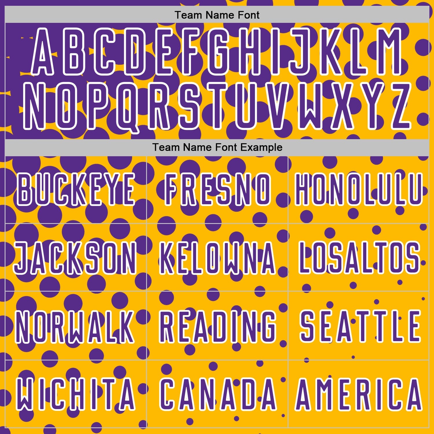Custom Gold Purple-White Modern Polka Dot Sublimation Soccer Uniform Jersey view 5