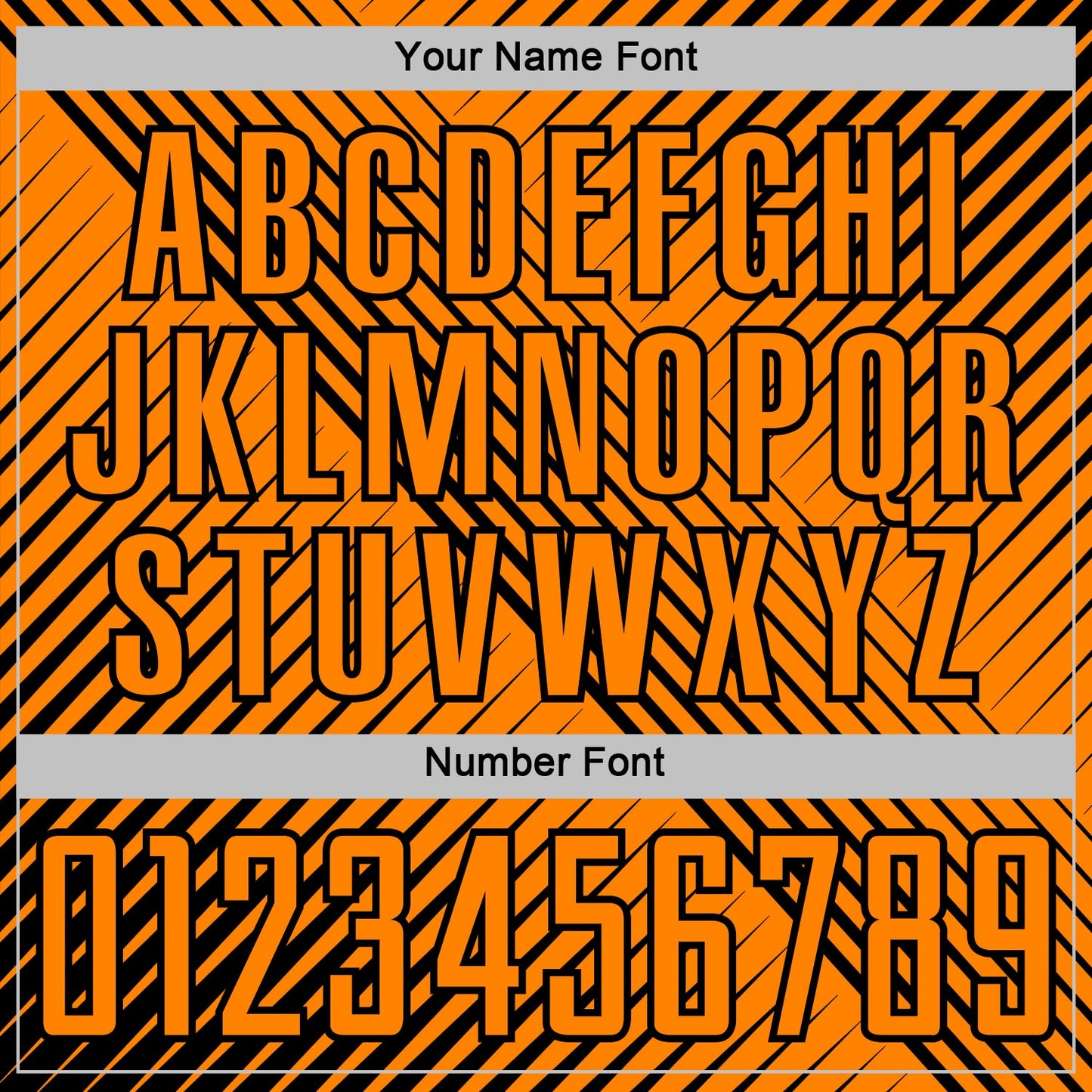 Custom Black Bay Orange Line Sublimation Soccer Uniform Jersey view 6