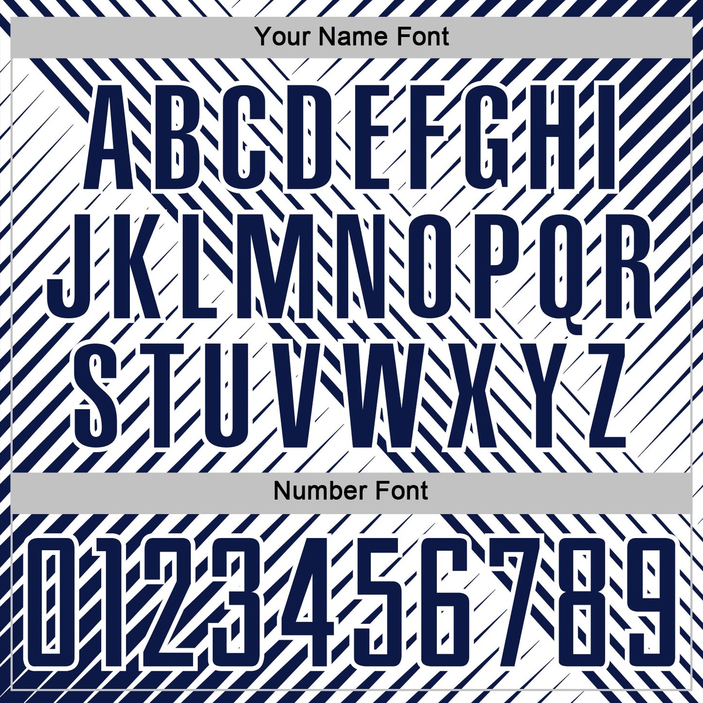 Custom Navy White Line Sublimation Soccer Uniform Jersey view 6