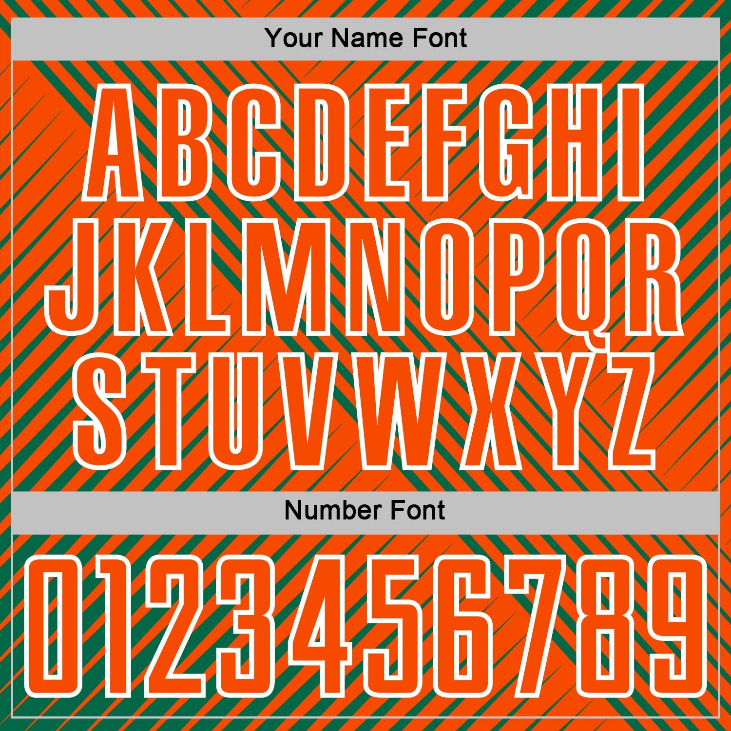 Custom Kelly Green Orange-White Line Sublimation Soccer Uniform Jersey view 6