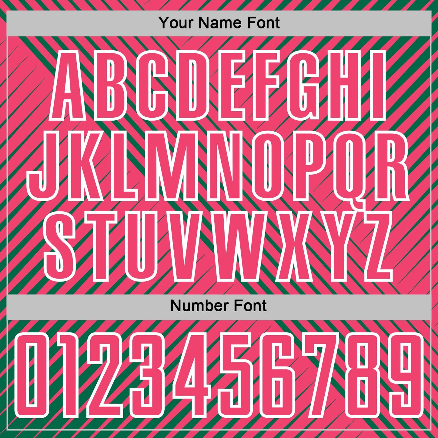 Custom Kelly Green Neon Pink-White Line Sublimation Soccer Uniform Jersey view 6