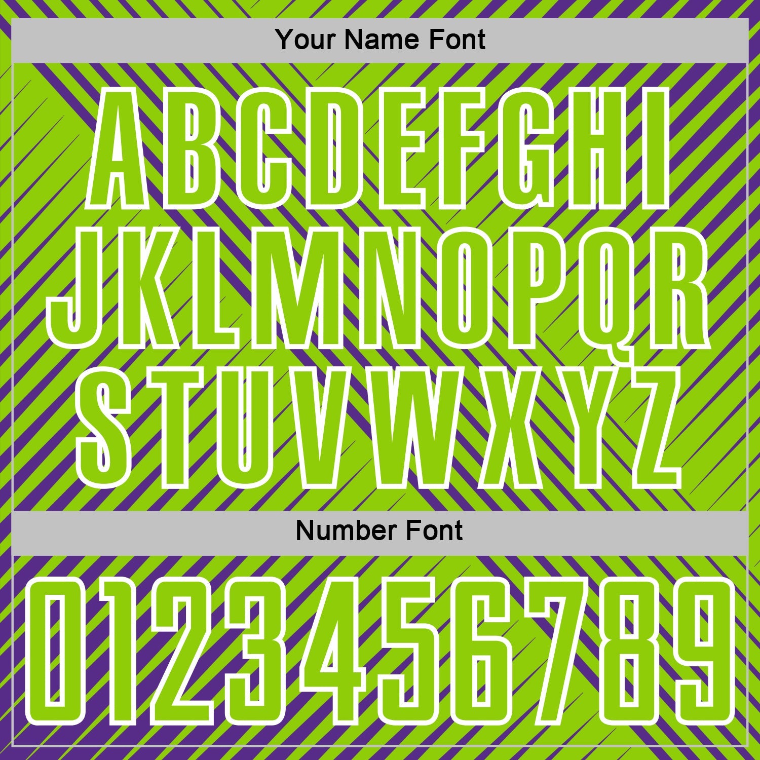 Custom Purple Neon Green-White Line Sublimation Soccer Uniform Jersey view 6