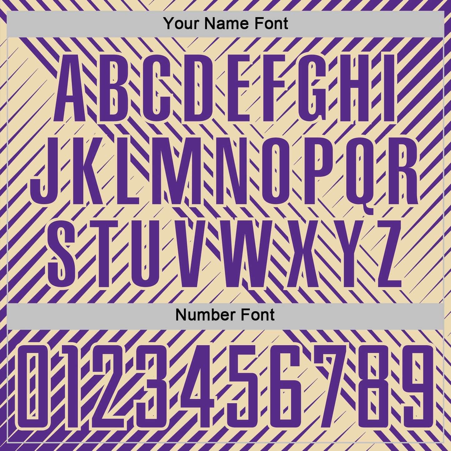 Custom Purple Cream Line Sublimation Soccer Uniform Jersey view 6