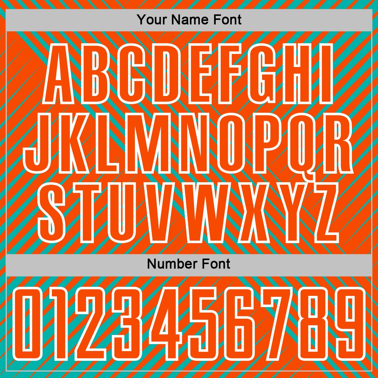 Custom Aqua Orange-White Line Sublimation Soccer Uniform Jersey view 6