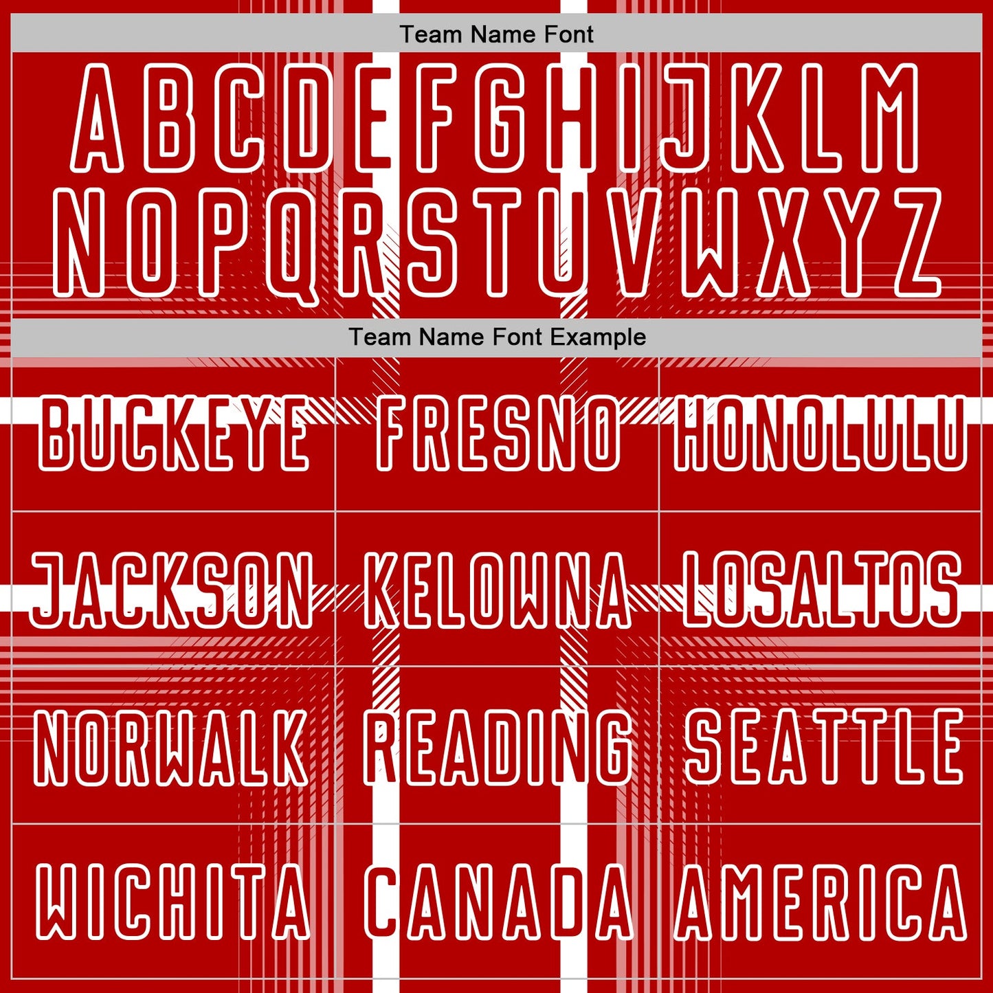 Custom Red White Lines Sublimation Soccer Uniform Jersey view 5