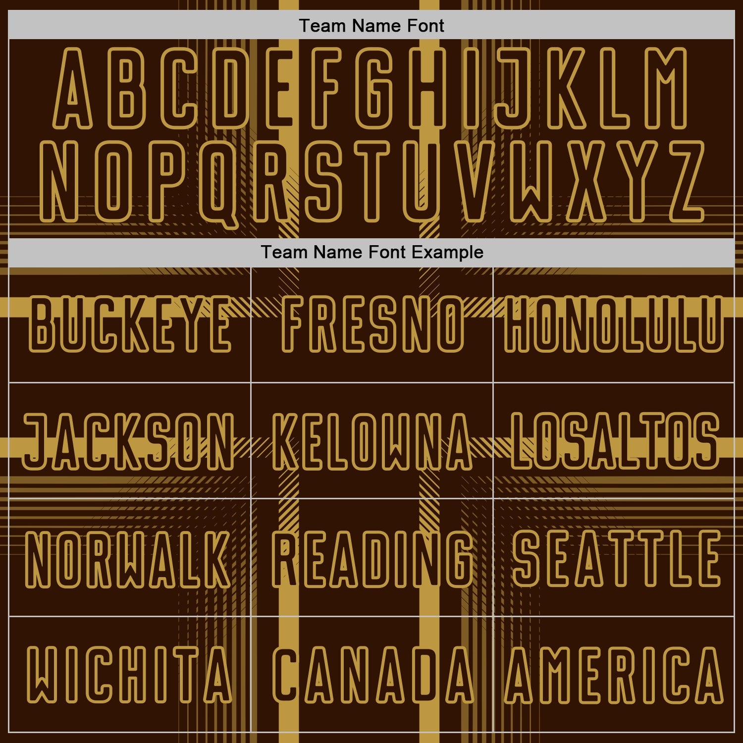 Custom Brown Old Gold Lines Sublimation Soccer Uniform Jersey view 5