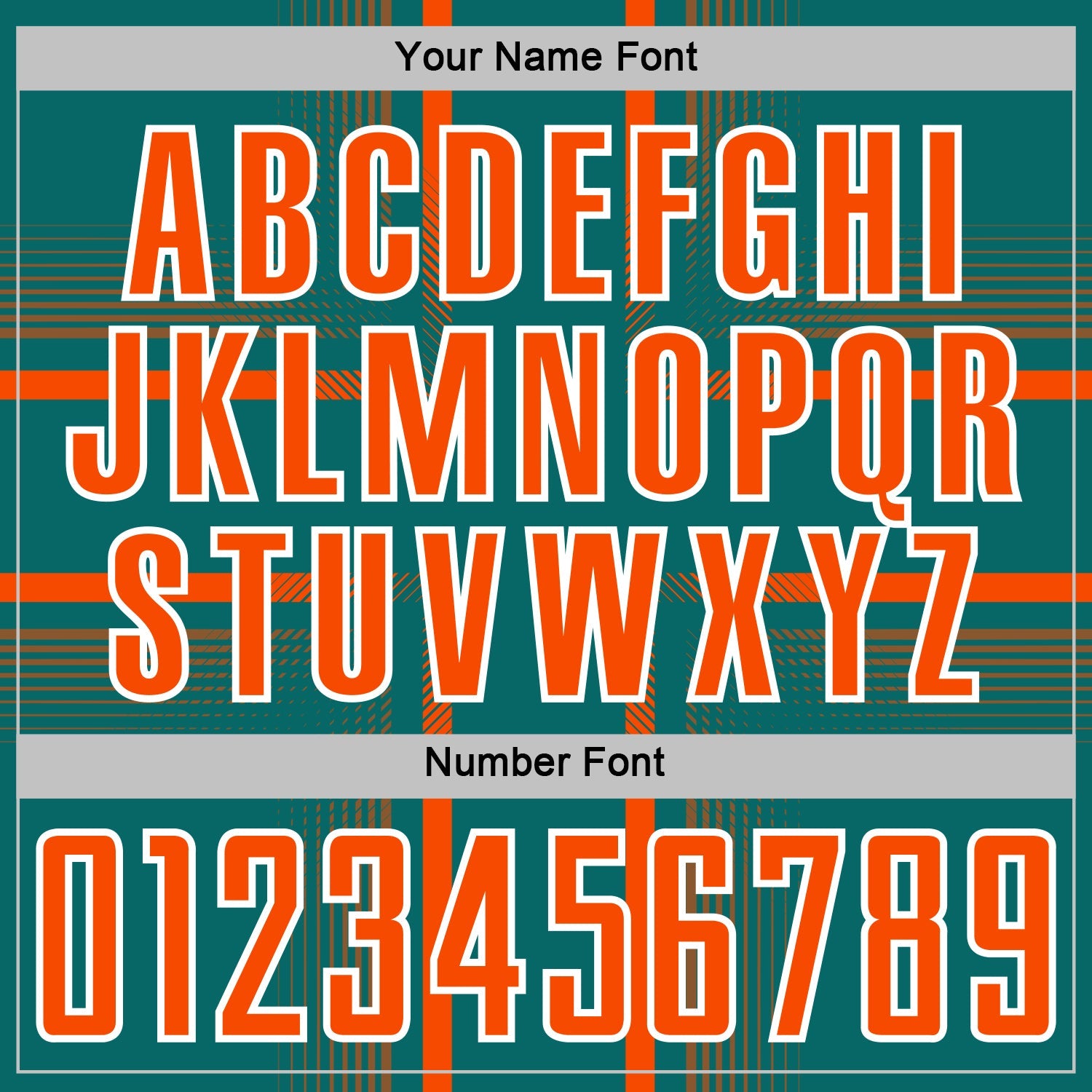Custom Teal Orange-White Lines Sublimation Soccer Uniform Jersey view 6