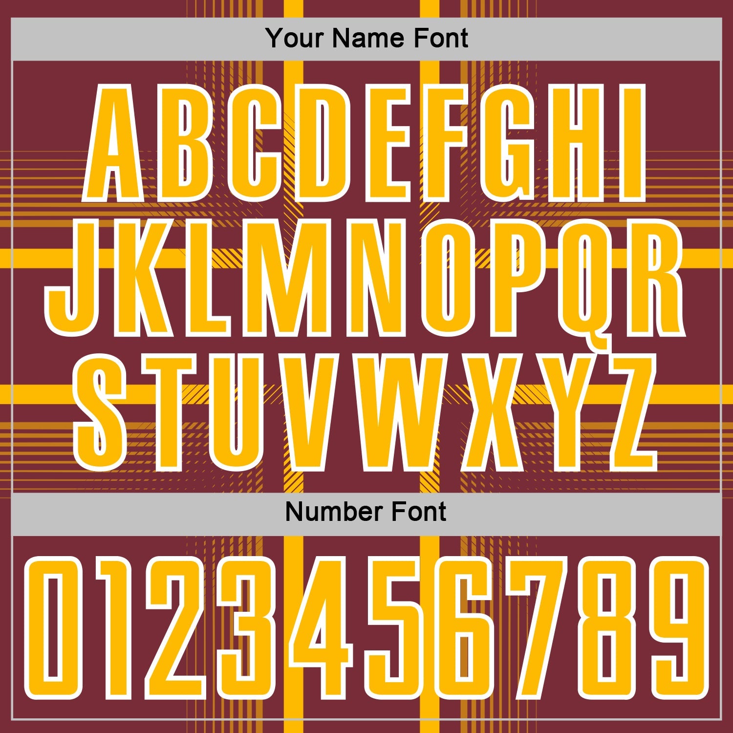 Custom Burgundy Gold-White Lines Sublimation Soccer Uniform Jersey view 6