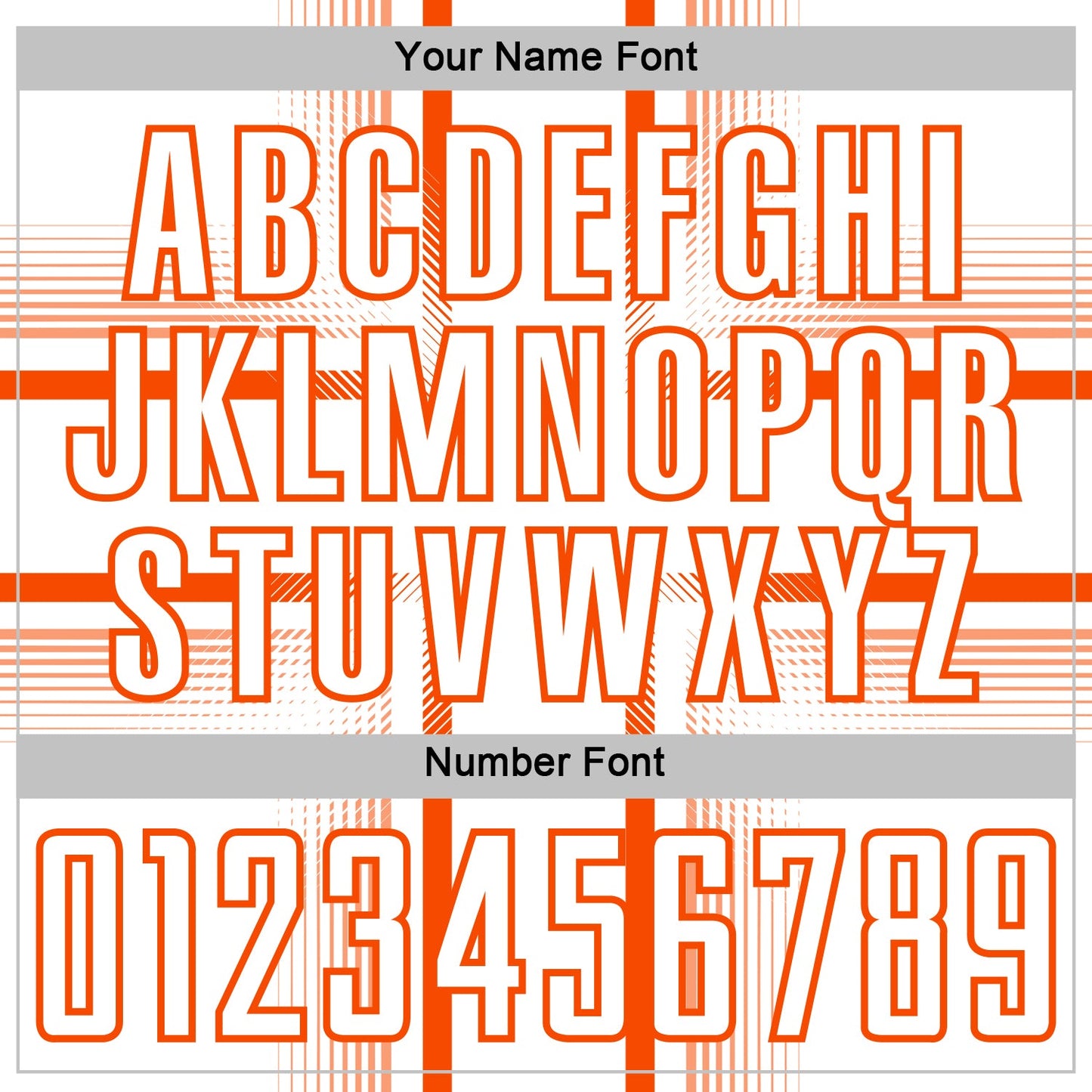 Custom White Orange Lines Sublimation Soccer Uniform Jersey view 6