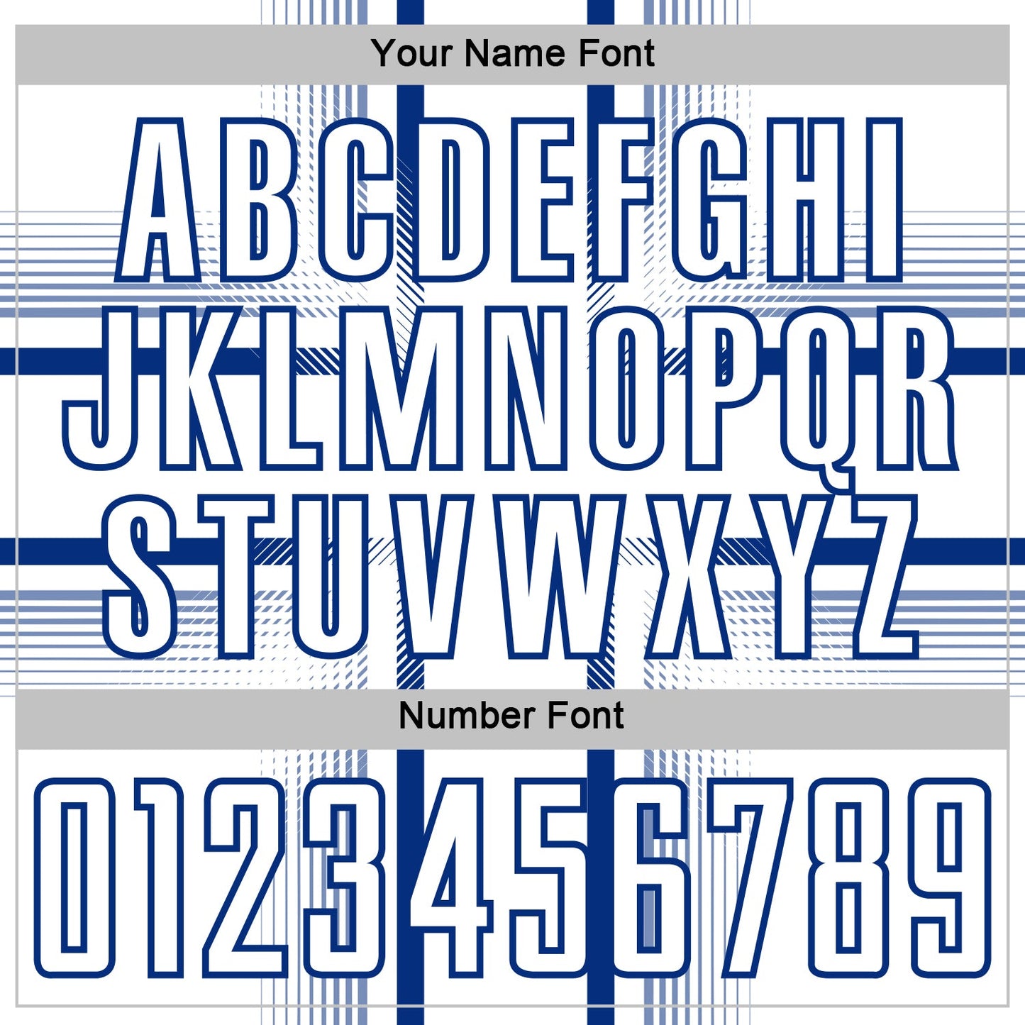 Custom White Royal Lines Sublimation Soccer Uniform Jersey view 6