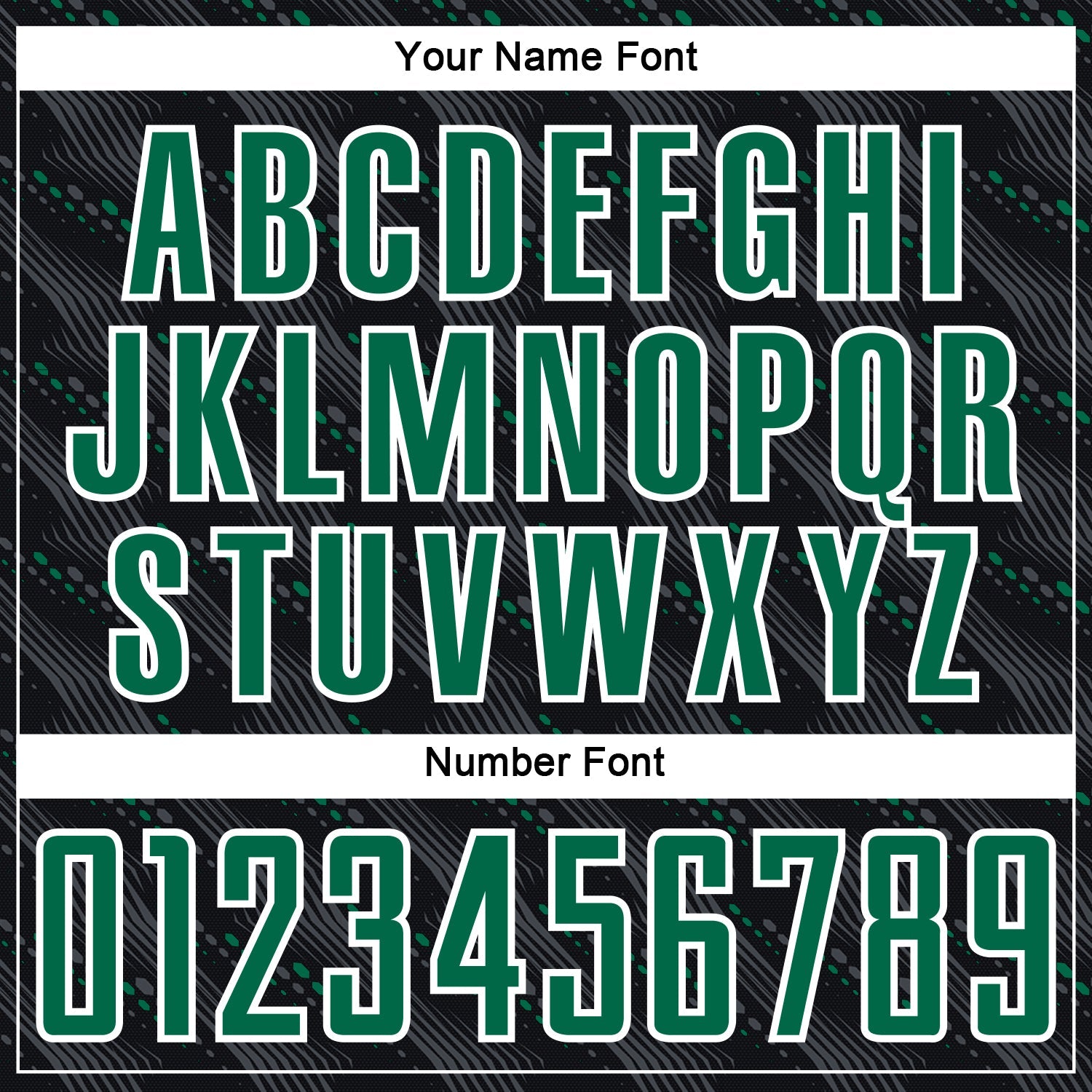 Custom Black Kelly Green-White Slant Lines Sports Sublimation Soccer Uniform Jersey view 6