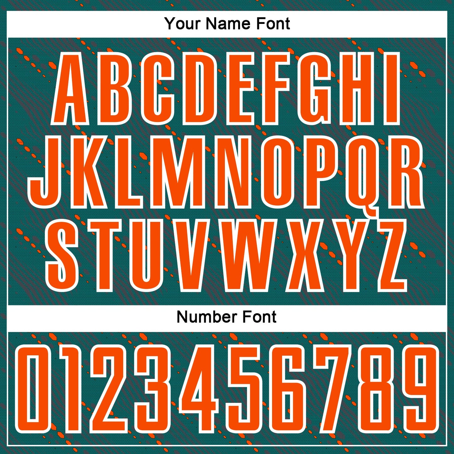 Custom Teal Orange-White Slant Lines Sports Sublimation Soccer Uniform Jersey view 6
