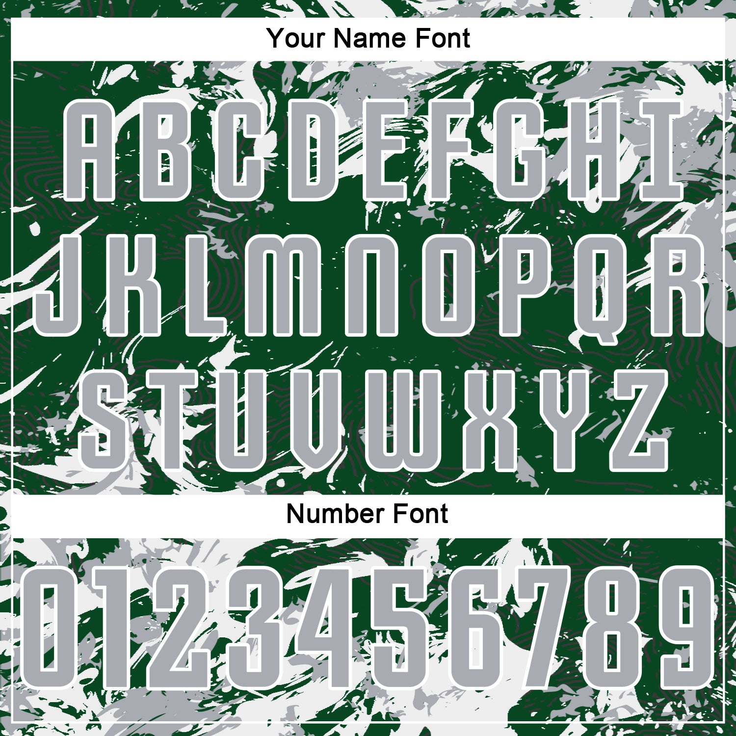 Custom Green Gray-White Fluid Art Splash Sublimation Soccer Uniform Jersey view 6