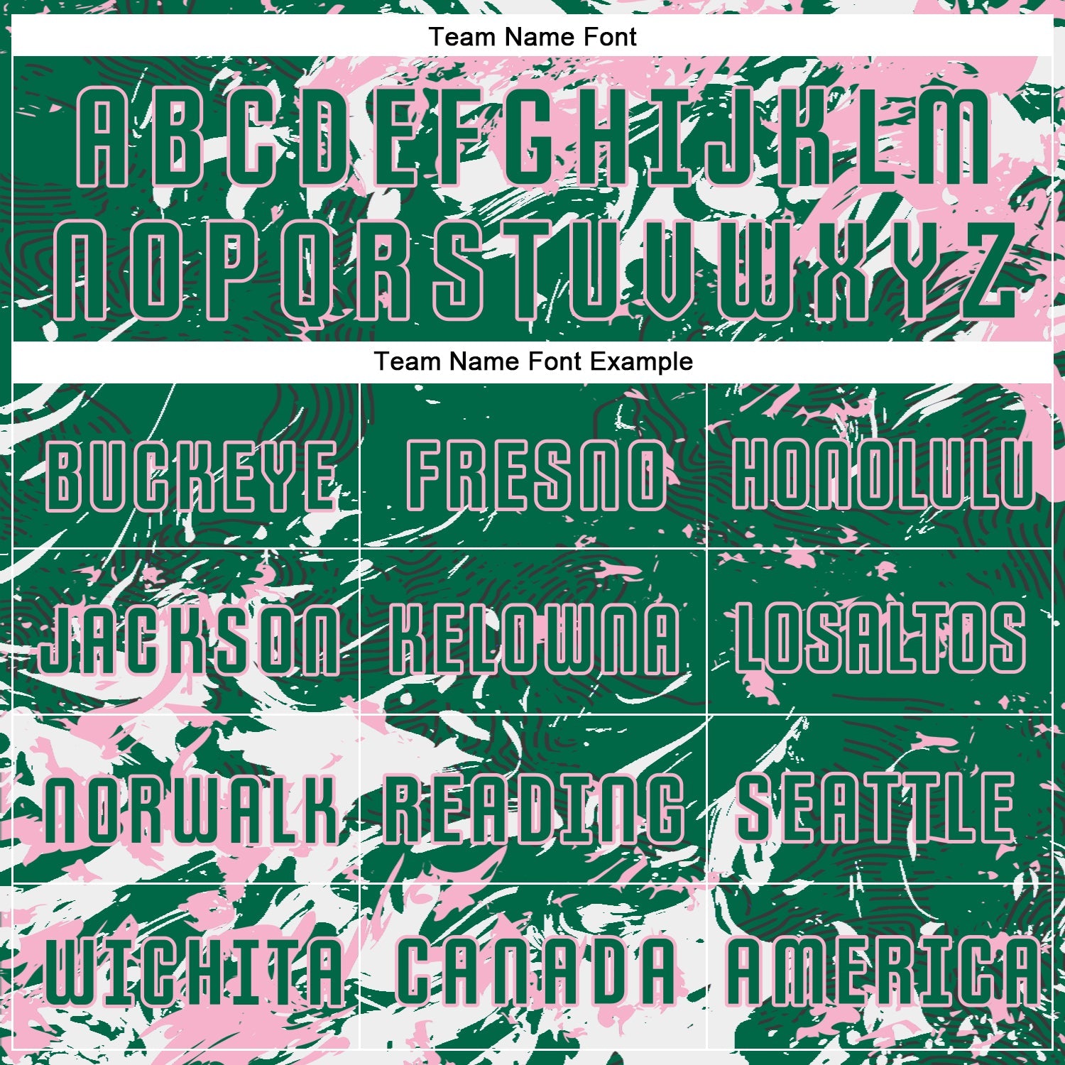Custom Kelly Green Light Pink-White Fluid Art Splash Sublimation Soccer Uniform Jersey view 5
