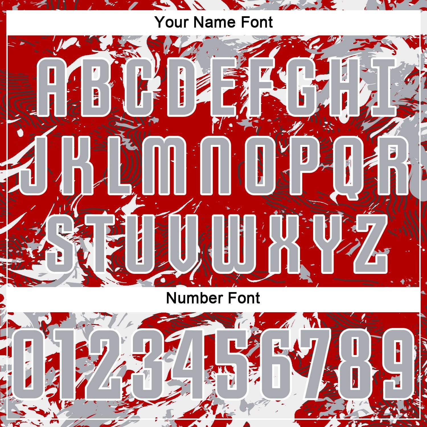Custom Red Gray-White Fluid Art Splash Sublimation Soccer Uniform Jersey view 6