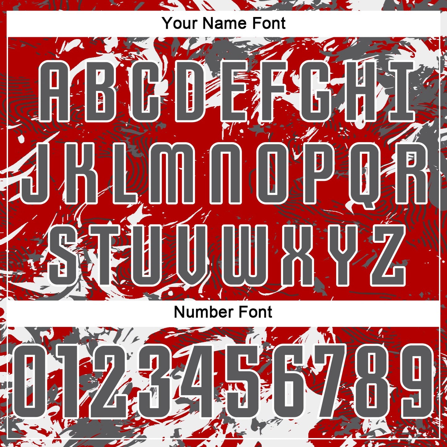 Custom Red Steel Gray-White Fluid Art Splash Sublimation Soccer Uniform Jersey view 6
