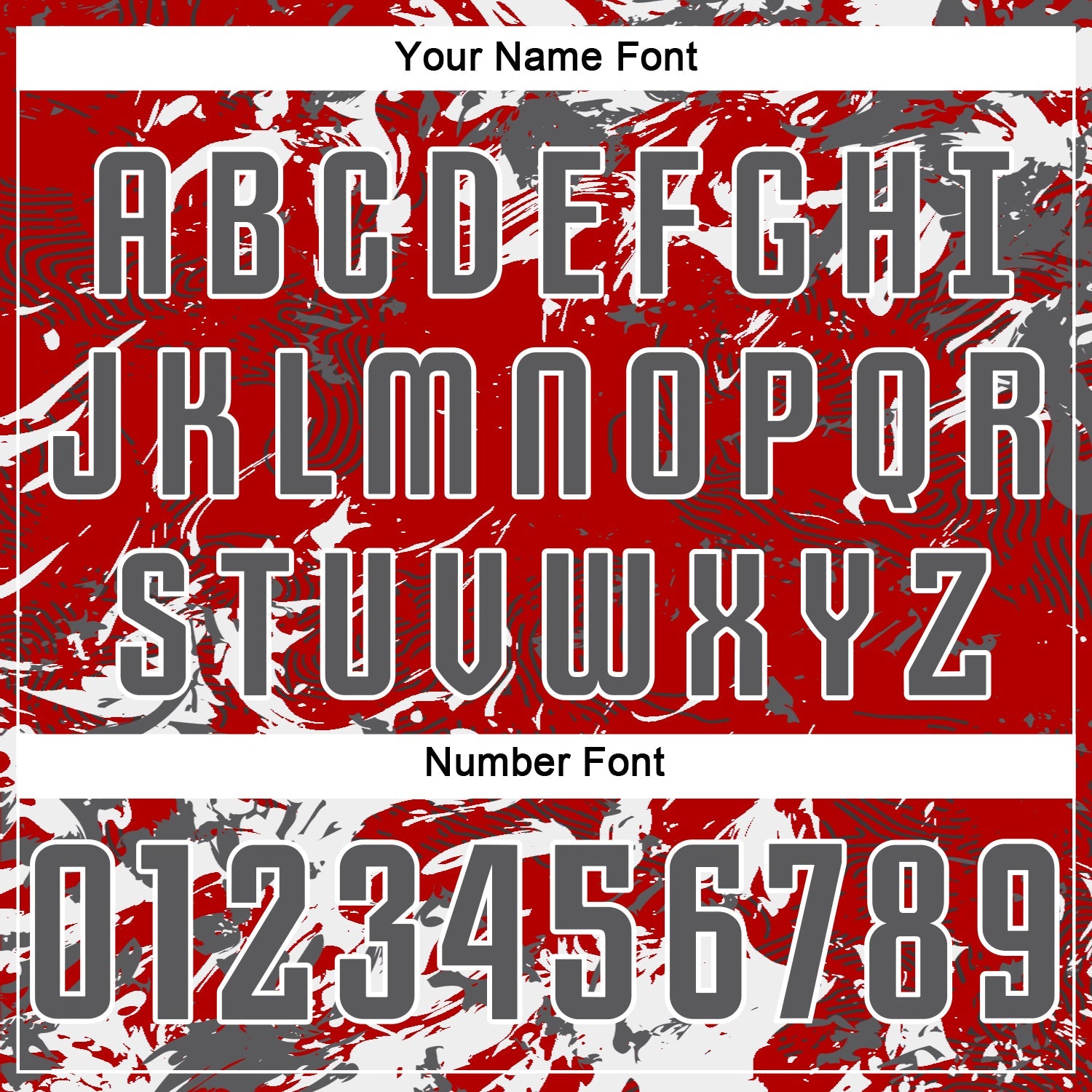 Custom Red Steel Gray-White Fluid Art Splash Sublimation Soccer Uniform Jersey view 6