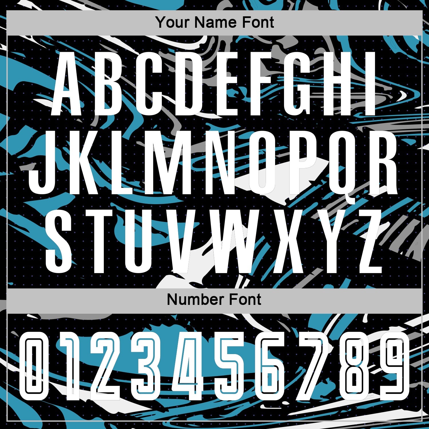 Custom Figure White Black-Panther Blue Fluid Art Splash Sublimation Soccer Uniform Jersey view 6