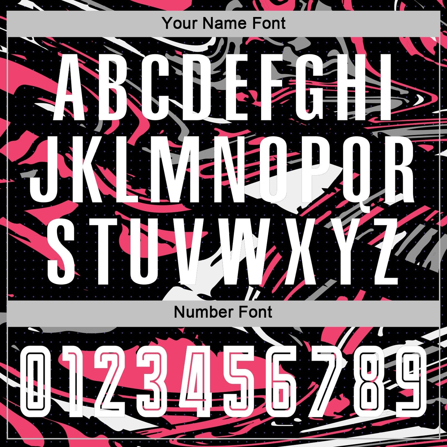 Custom Figure White Black-Neon Pink Fluid Art Splash Sublimation Soccer Uniform Jersey view 6