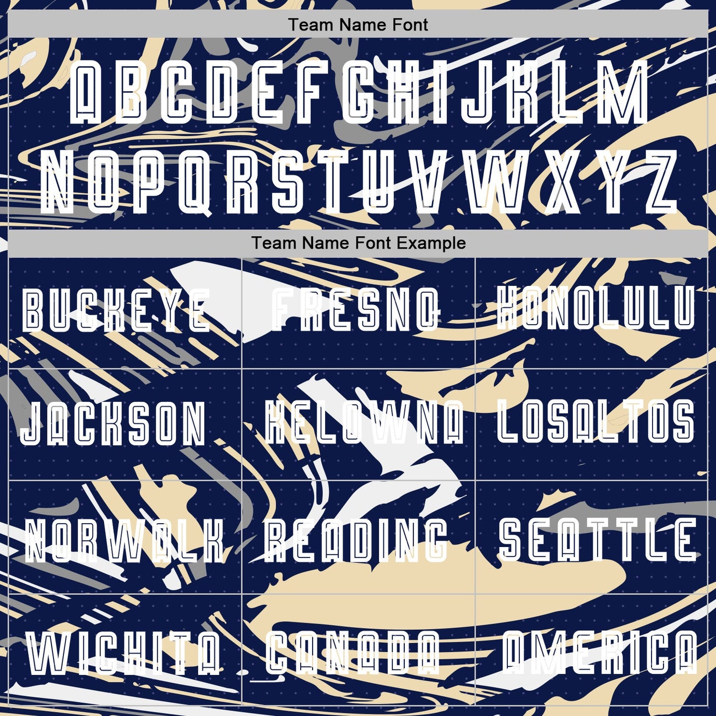 Custom Figure White Navy-Cream Fluid Art Splash Sublimation Soccer Uniform Jersey view 5