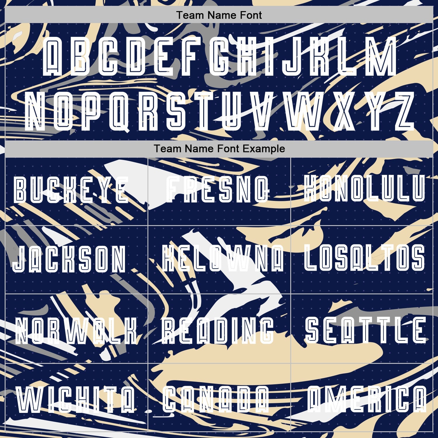 Custom Figure White Navy-Cream Fluid Art Splash Sublimation Soccer Uniform Jersey view 5