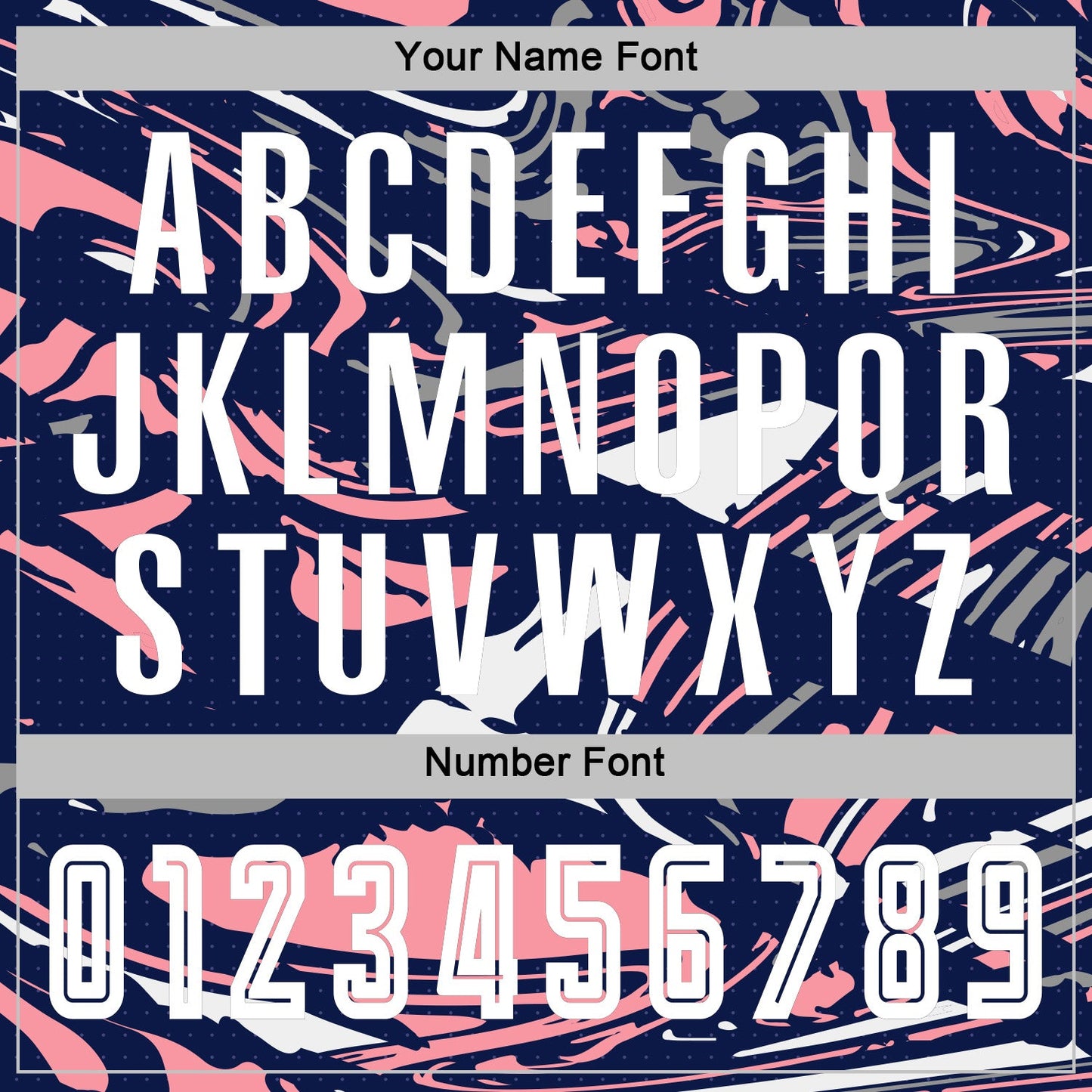 Custom Figure White Navy-Medium Pink Fluid Art Splash Sublimation Soccer Uniform Jersey view 6
