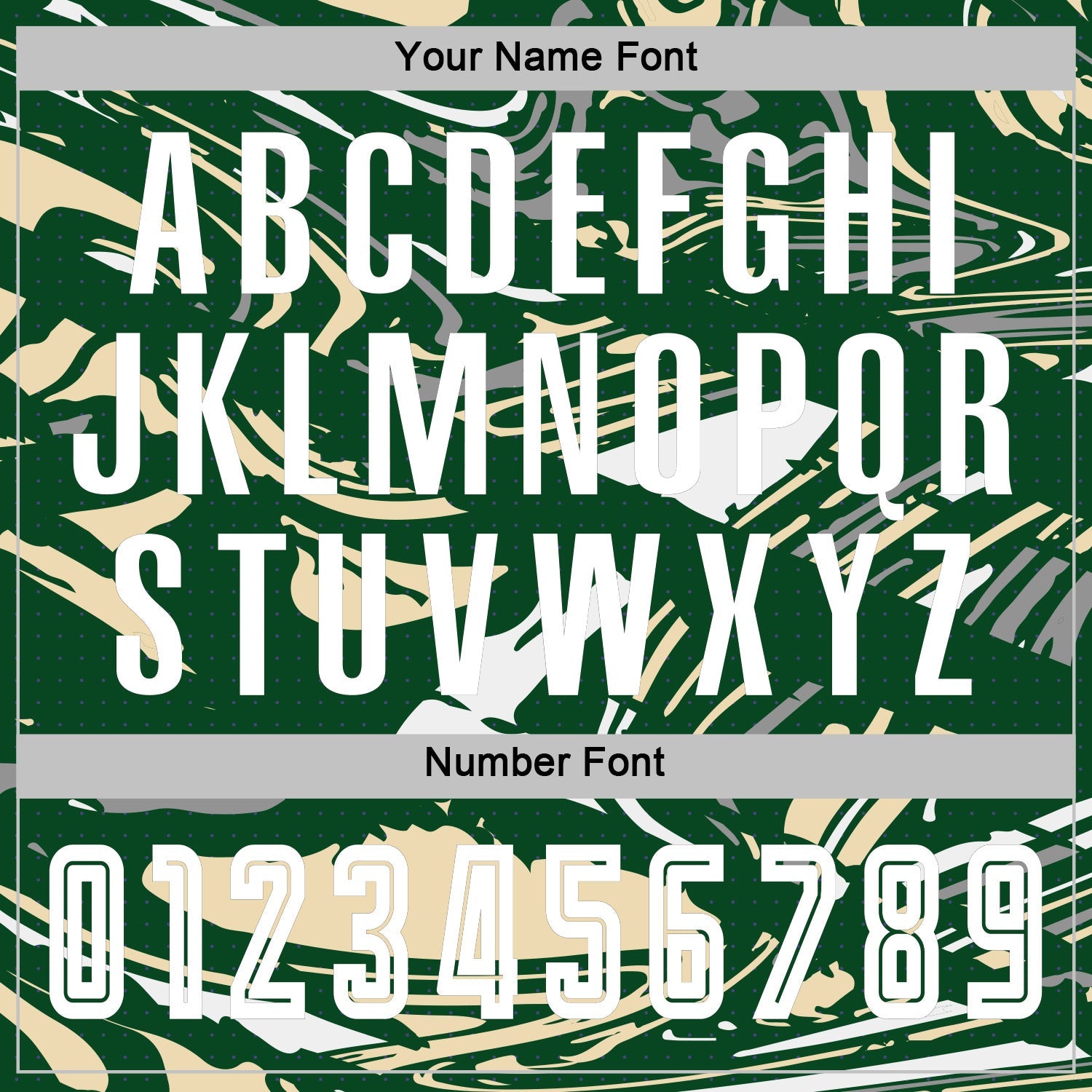 Custom Figure White Green-Cream Fluid Art Splash Sublimation Soccer Uniform Jersey view 6