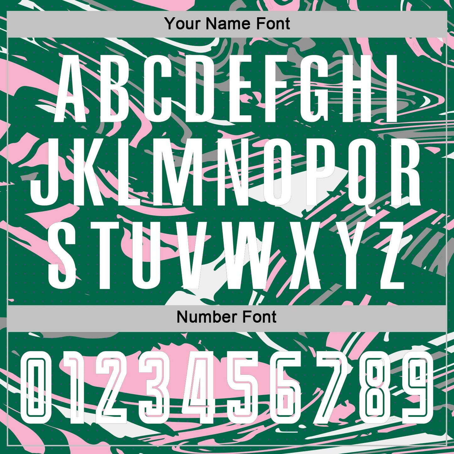 Custom Figure White Kelly Green-Light Pink Fluid Art Splash Sublimation Soccer Uniform Jersey view 6