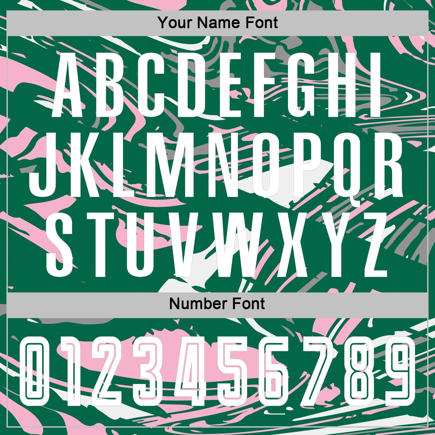 Custom Figure White Kelly Green-Light Pink Fluid Art Splash Sublimation Soccer Uniform Jersey view 6