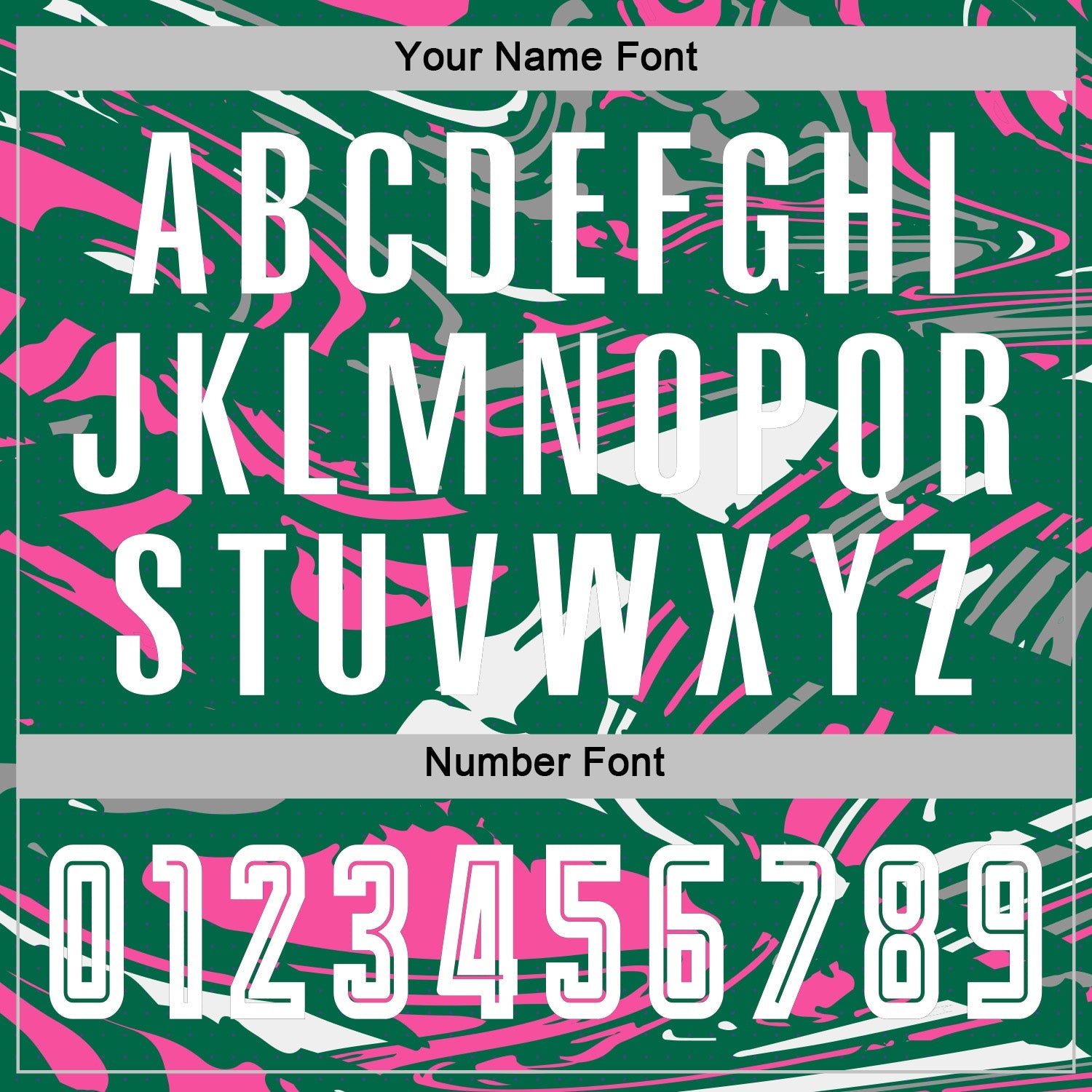 Custom Figure White Kelly Green-Pink Fluid Art Splash Sublimation Soccer Uniform Jersey view 6