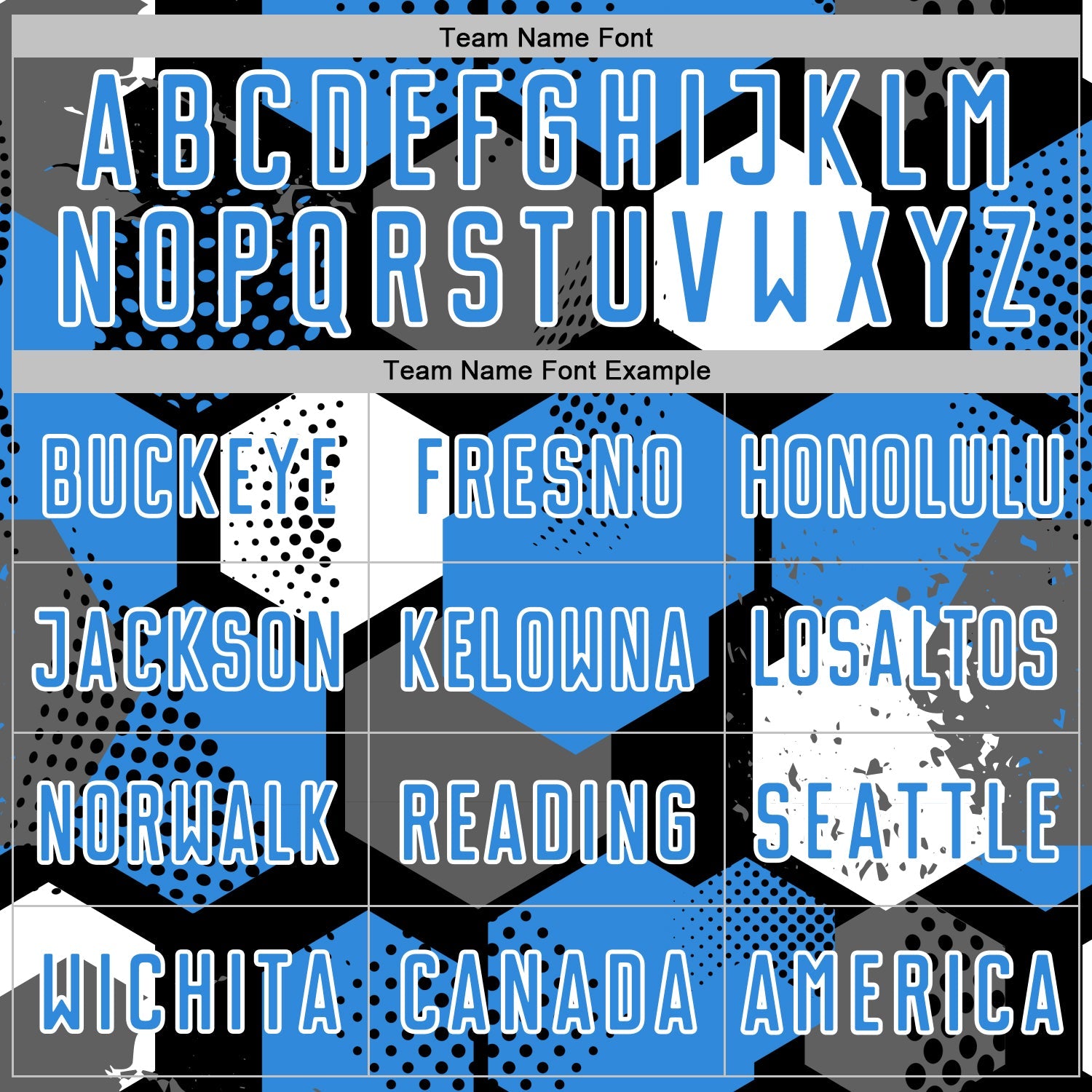 Custom Black Powder Blue-White Geometric Shape Sublimation Soccer Uniform Jersey view 5
