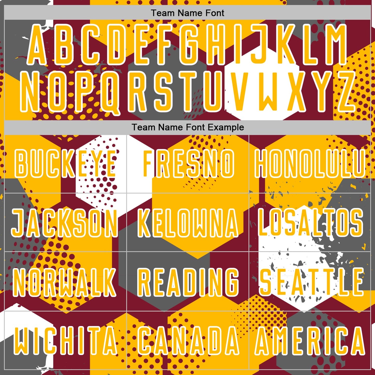 Custom Crimson Gold-White Geometric Shape Sublimation Soccer Uniform Jersey view 5