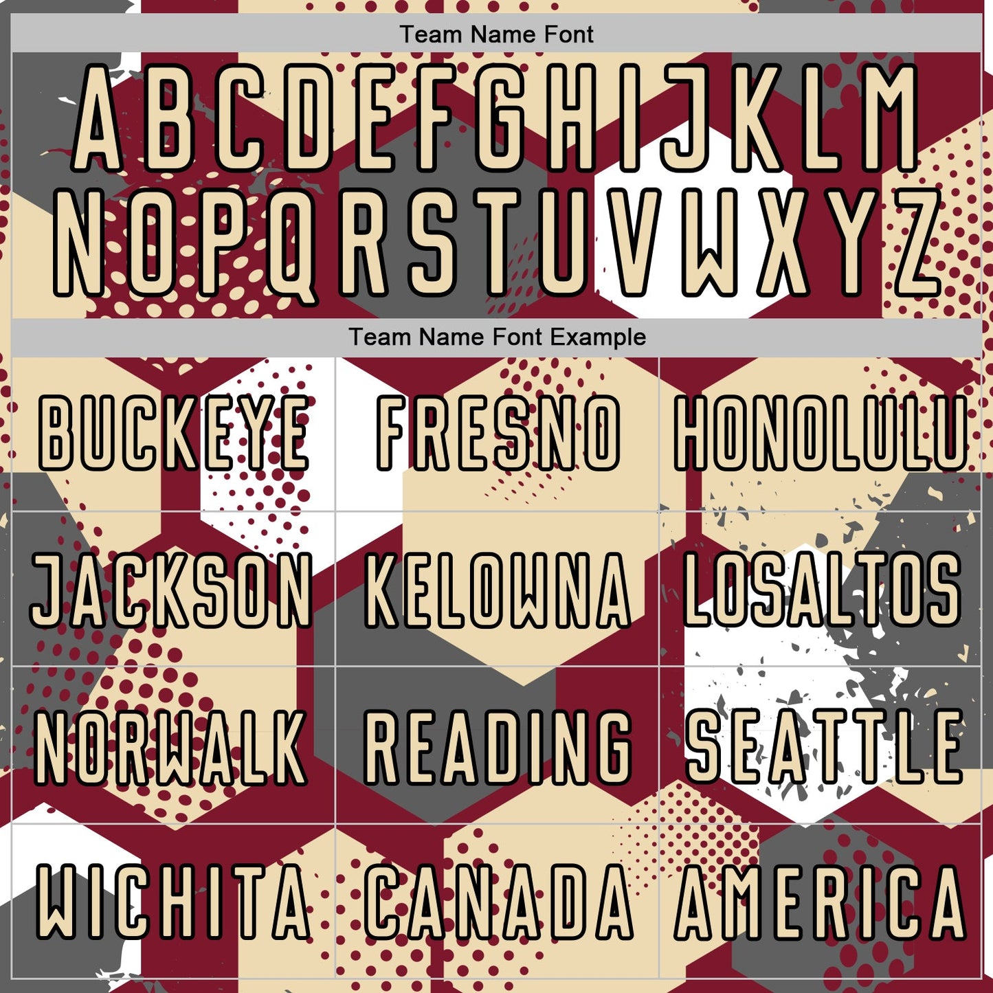 Custom Crimson Cream White-Black Geometric Shape Sublimation Soccer Uniform Jersey view 5