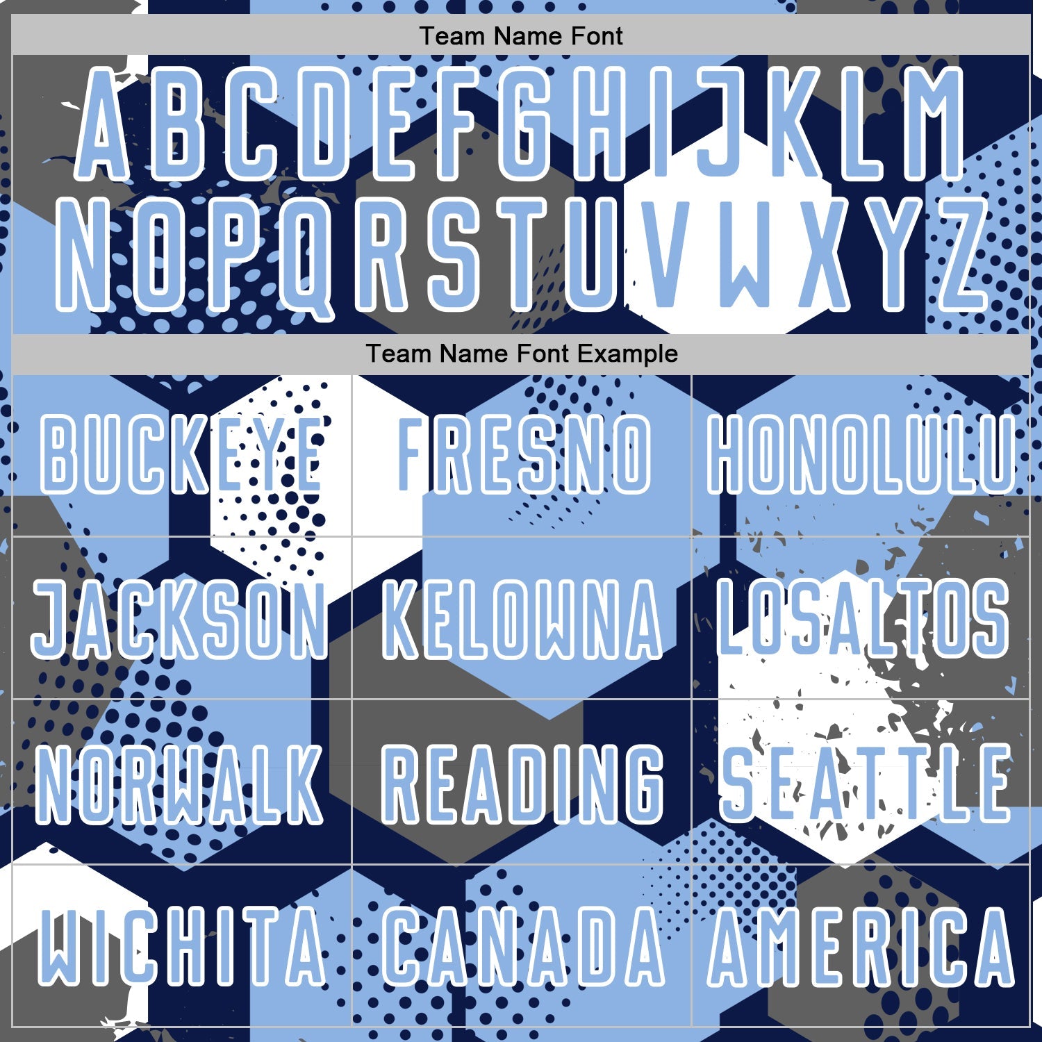 Custom Navy Light Blue-White Geometric Shape Sublimation Soccer Uniform Jersey view 5