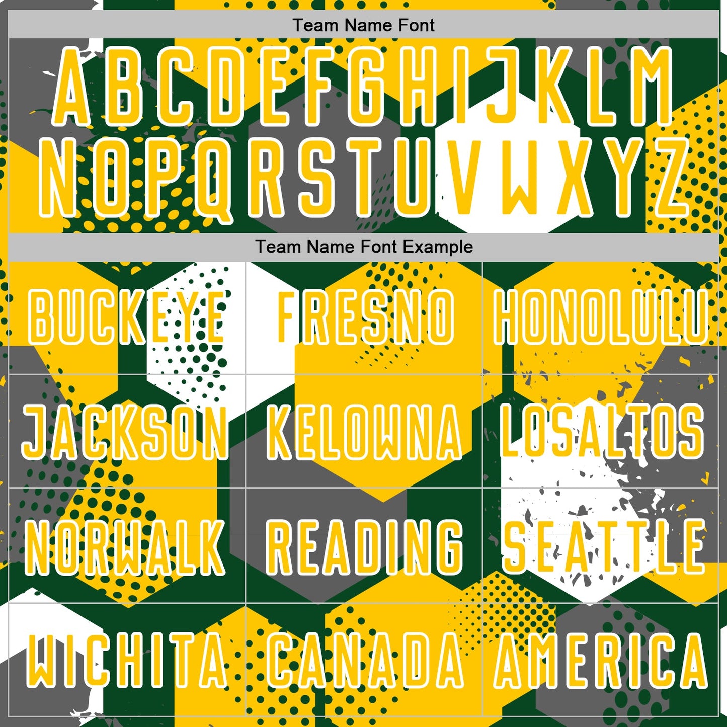 Custom Green Yellow-White Geometric Shape Sublimation Soccer Uniform Jersey view 5