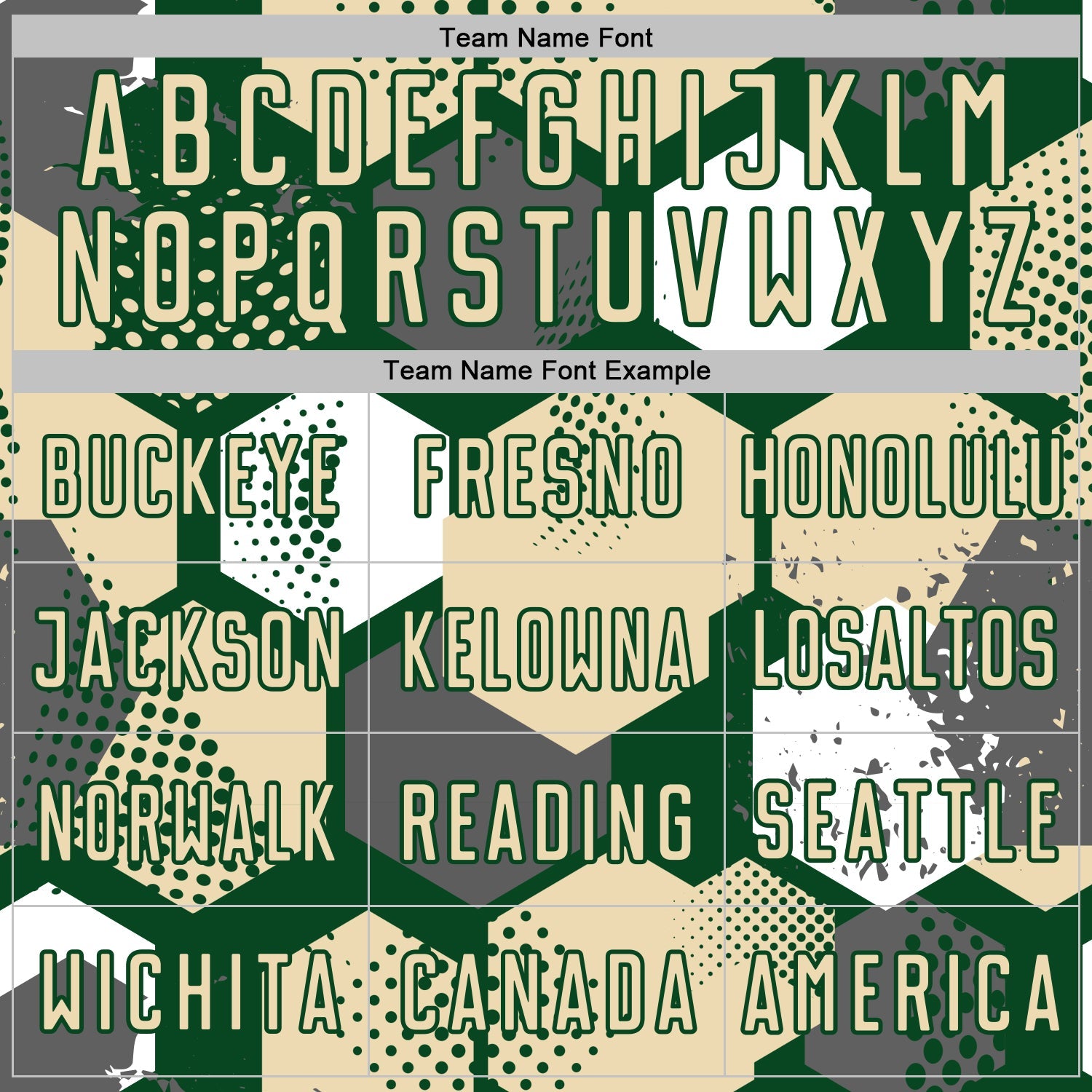 Custom Green Cream-White Geometric Shape Sublimation Soccer Uniform Jersey view 5