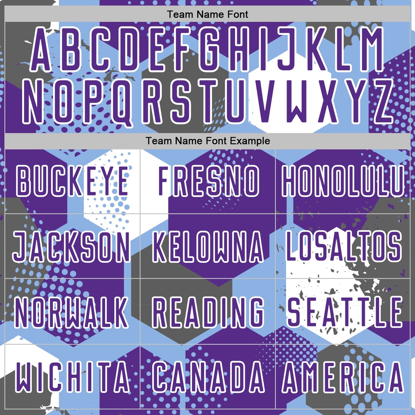 Custom Light Blue Purple-White Geometric Shape Sublimation Soccer Uniform Jersey view 5